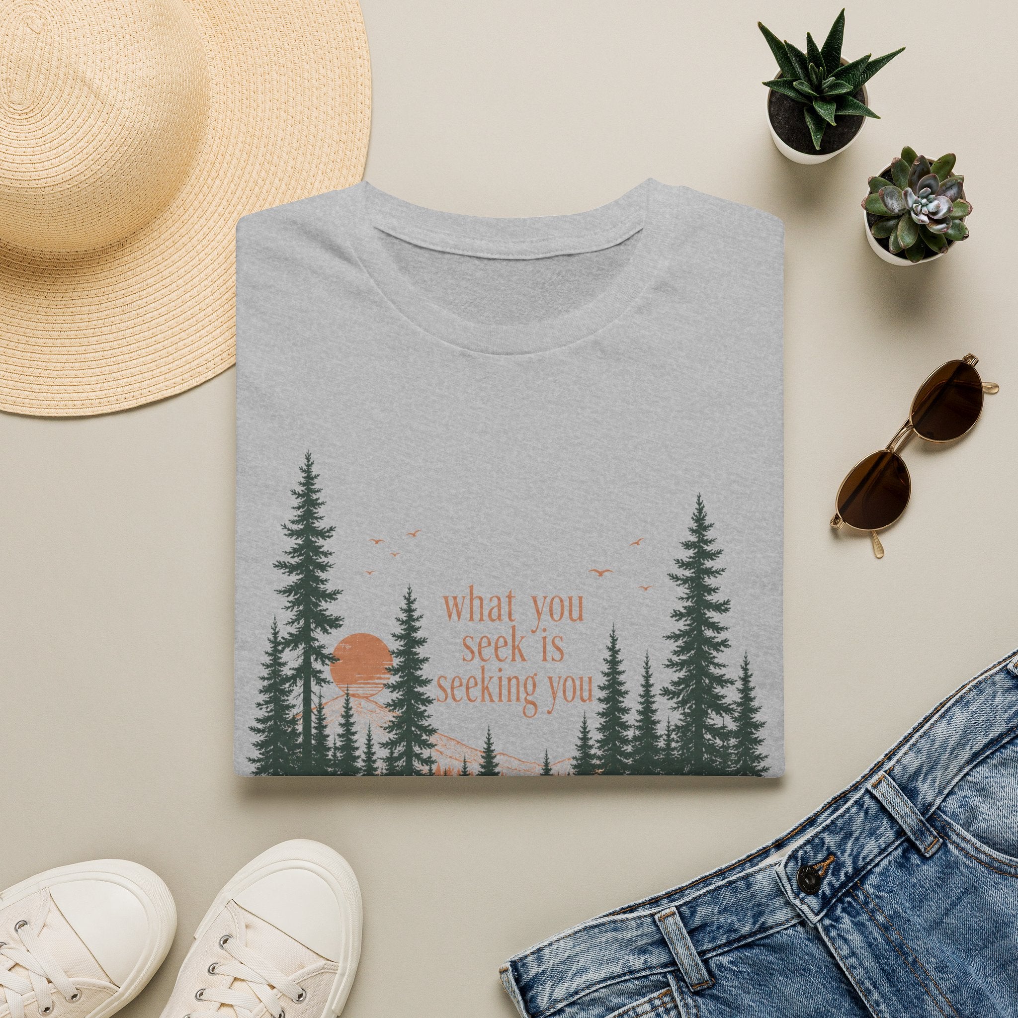 What You Seek Is Seeking You T-Shirt