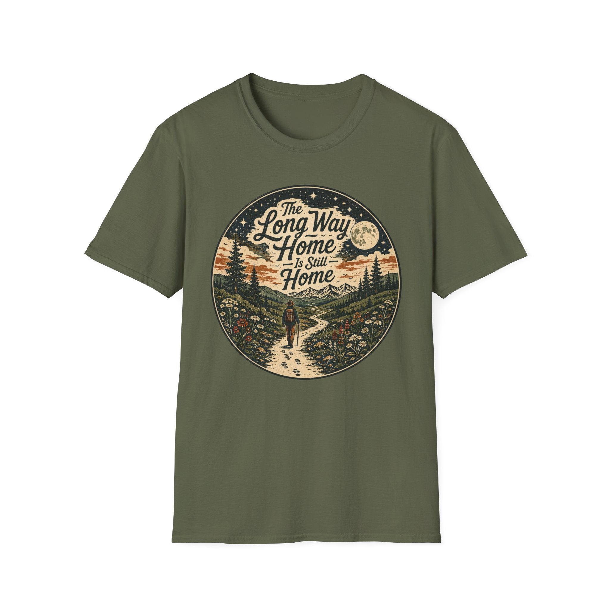 The Long Way Home Is Still Home T-Shirt