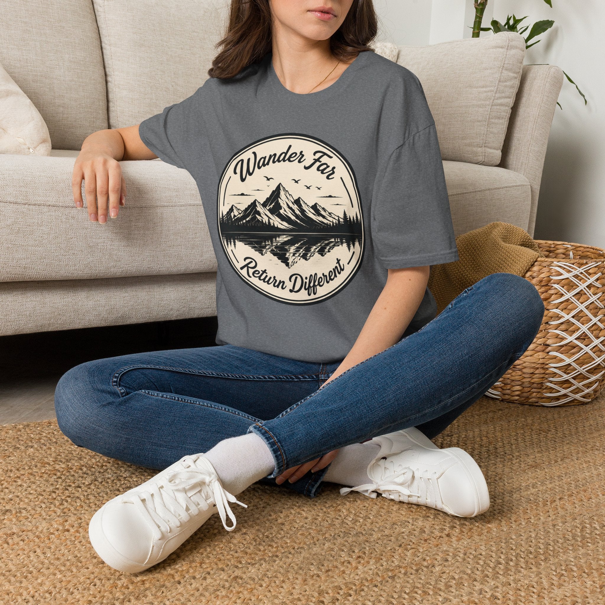 Wander Far Return Different T-Shirt