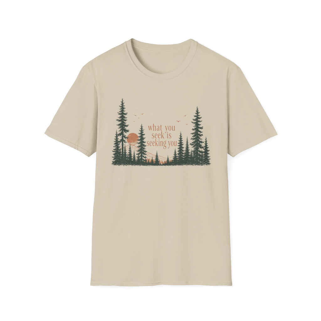 What You Seek Is Seeking You T-Shirt