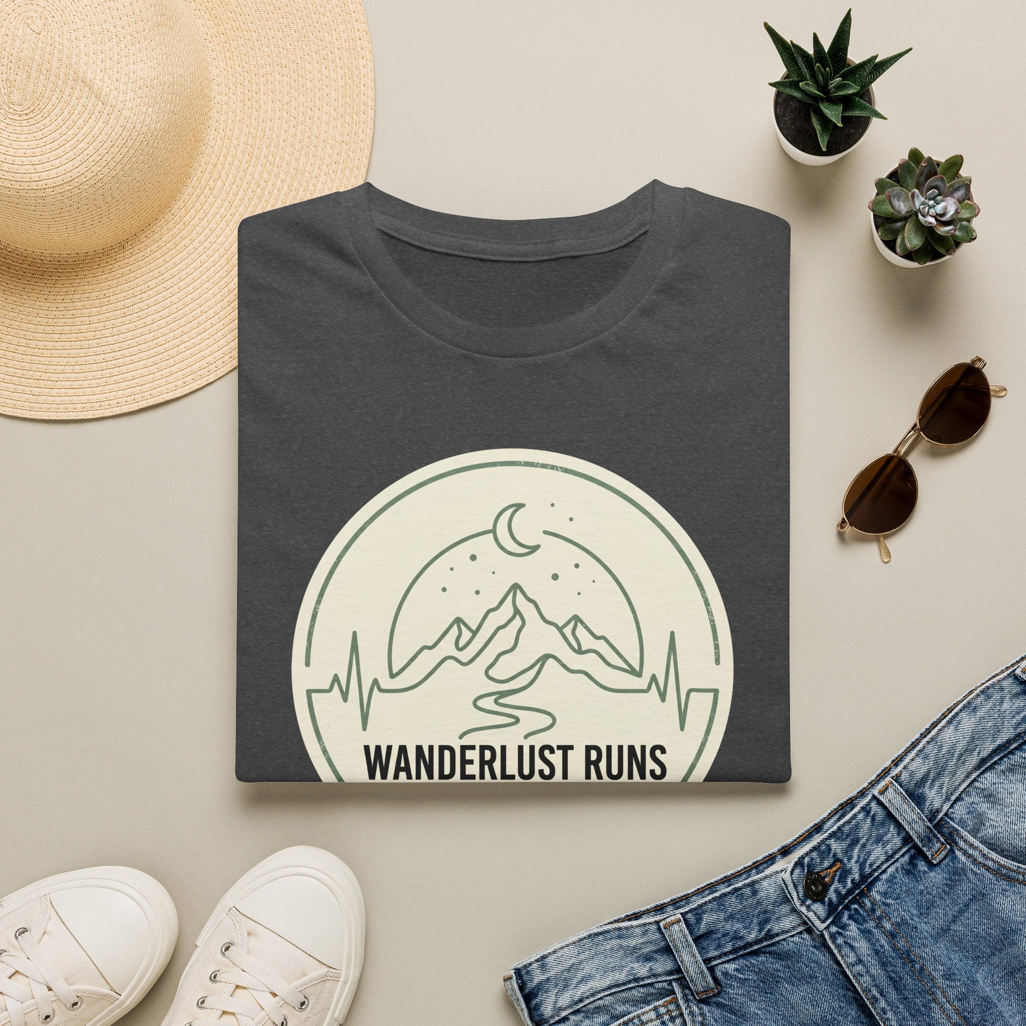 Wanderlust Runs Deep T-Shirt