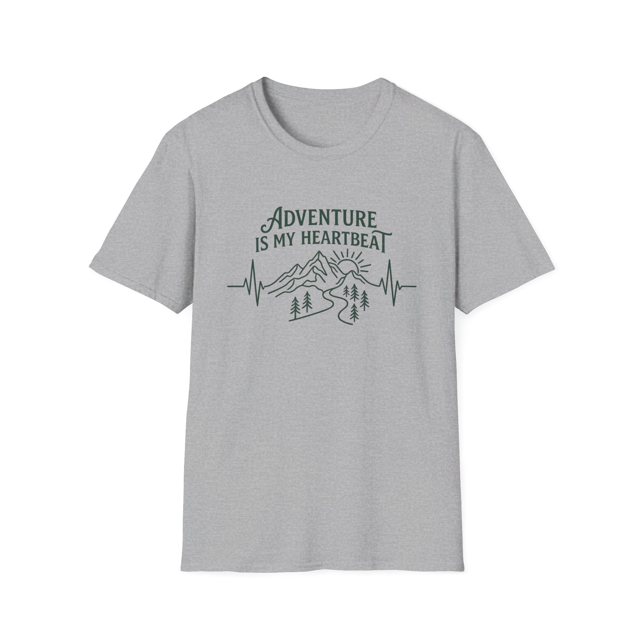Adventure Is My Heartbeat T-Shirt.