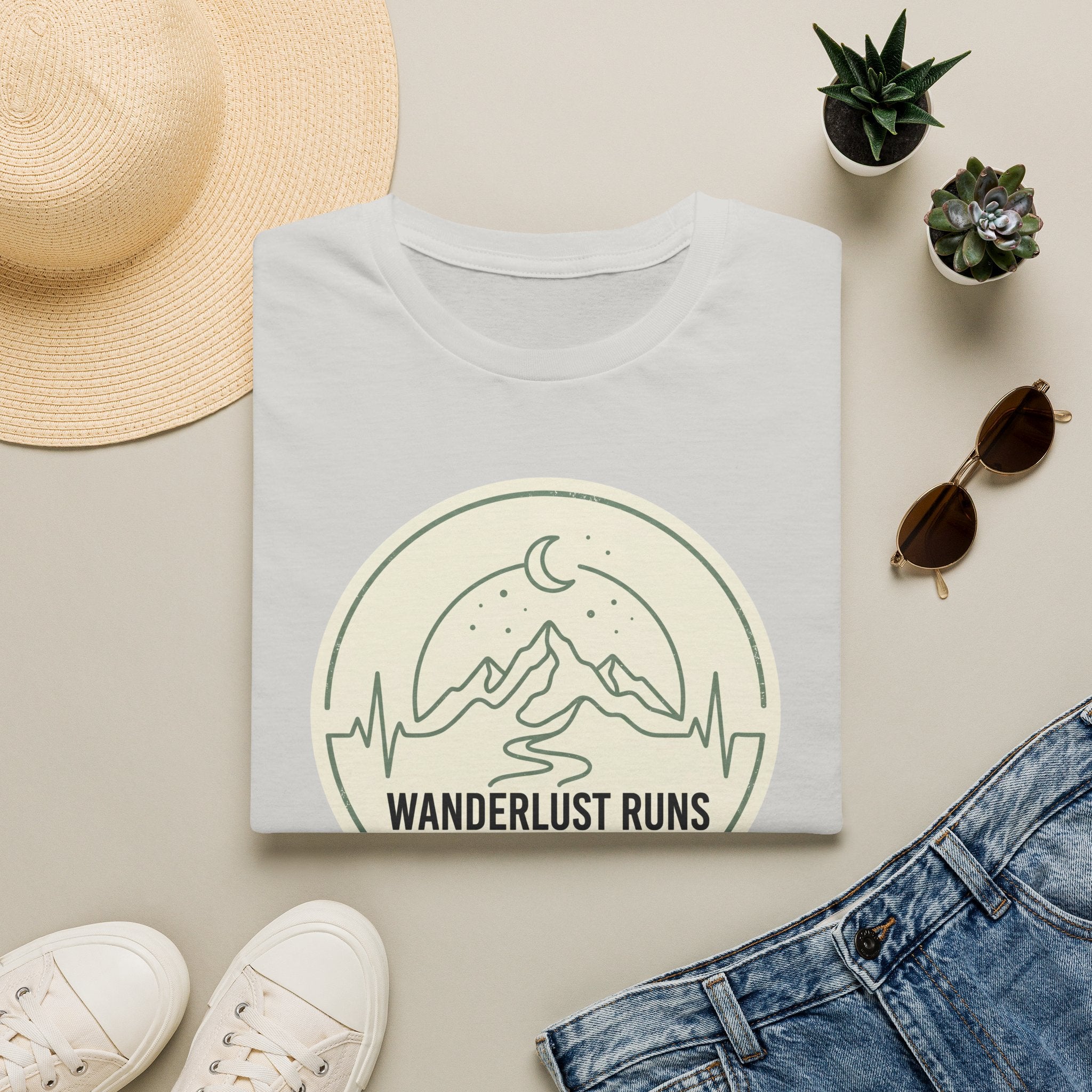 Wanderlust Runs Deep T-Shirt