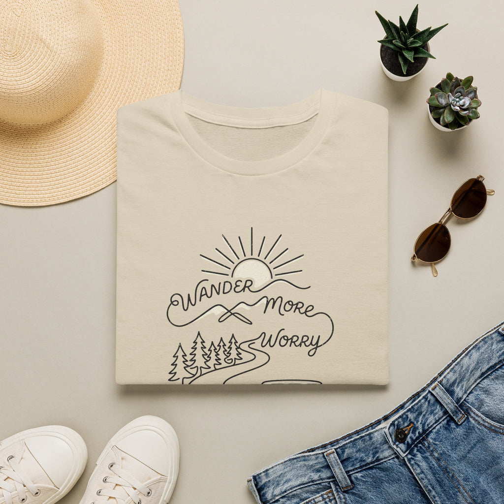 Wander More Worry Less T-Shirt