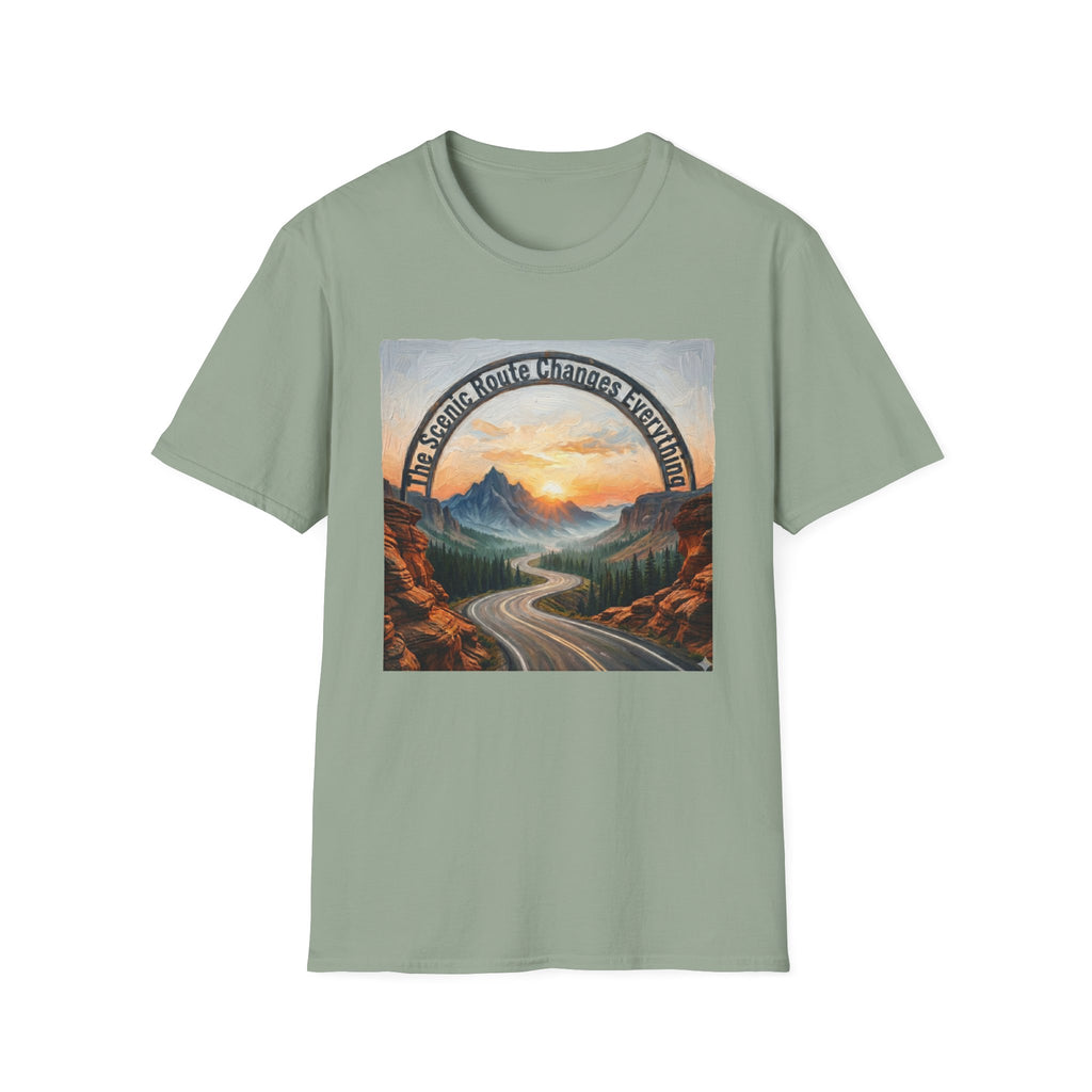 The Scenic Route Changes Everything T-Shirt