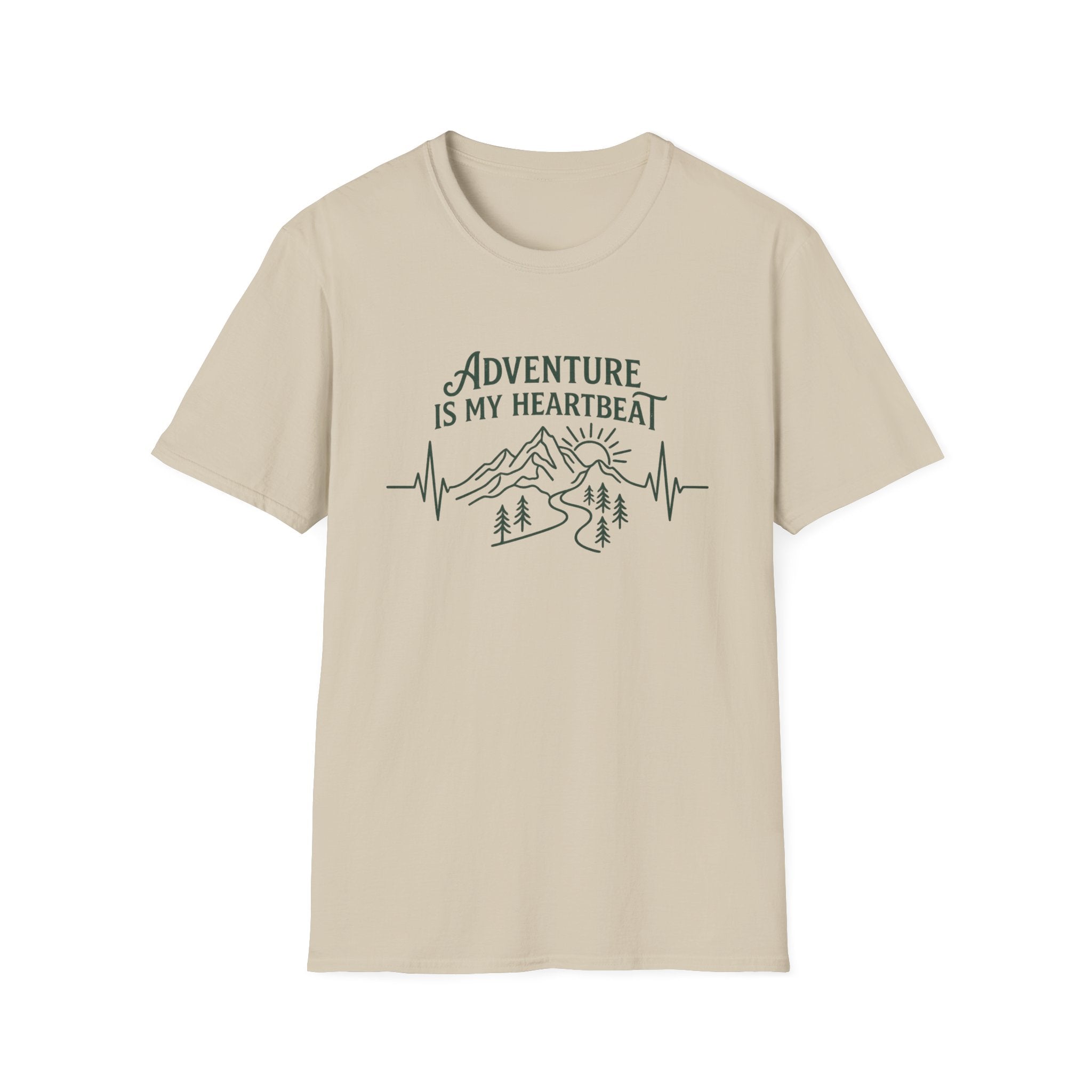 Adventure Is My Heartbeat T-Shirt.