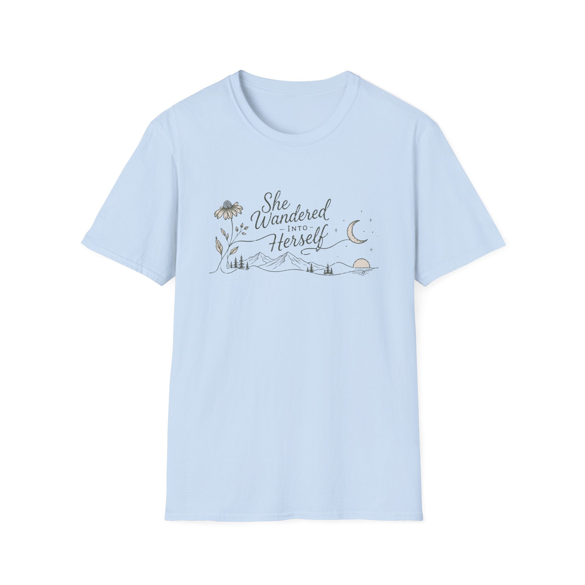 She Wandered Into Herself T-Shirt
