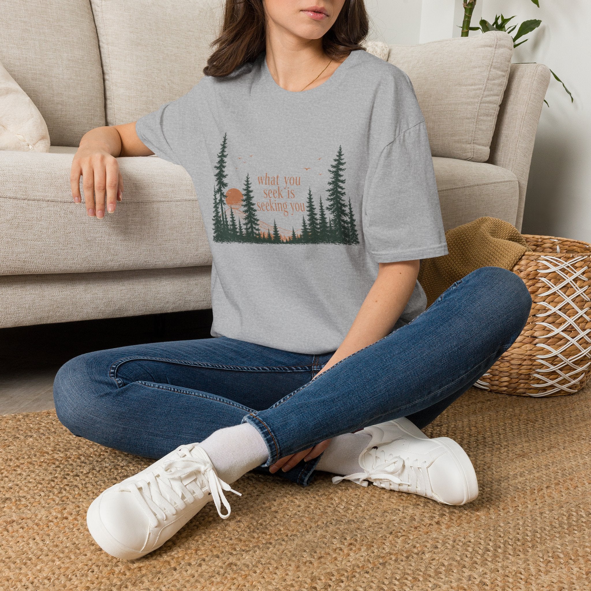 What You Seek Is Seeking You T-Shirt