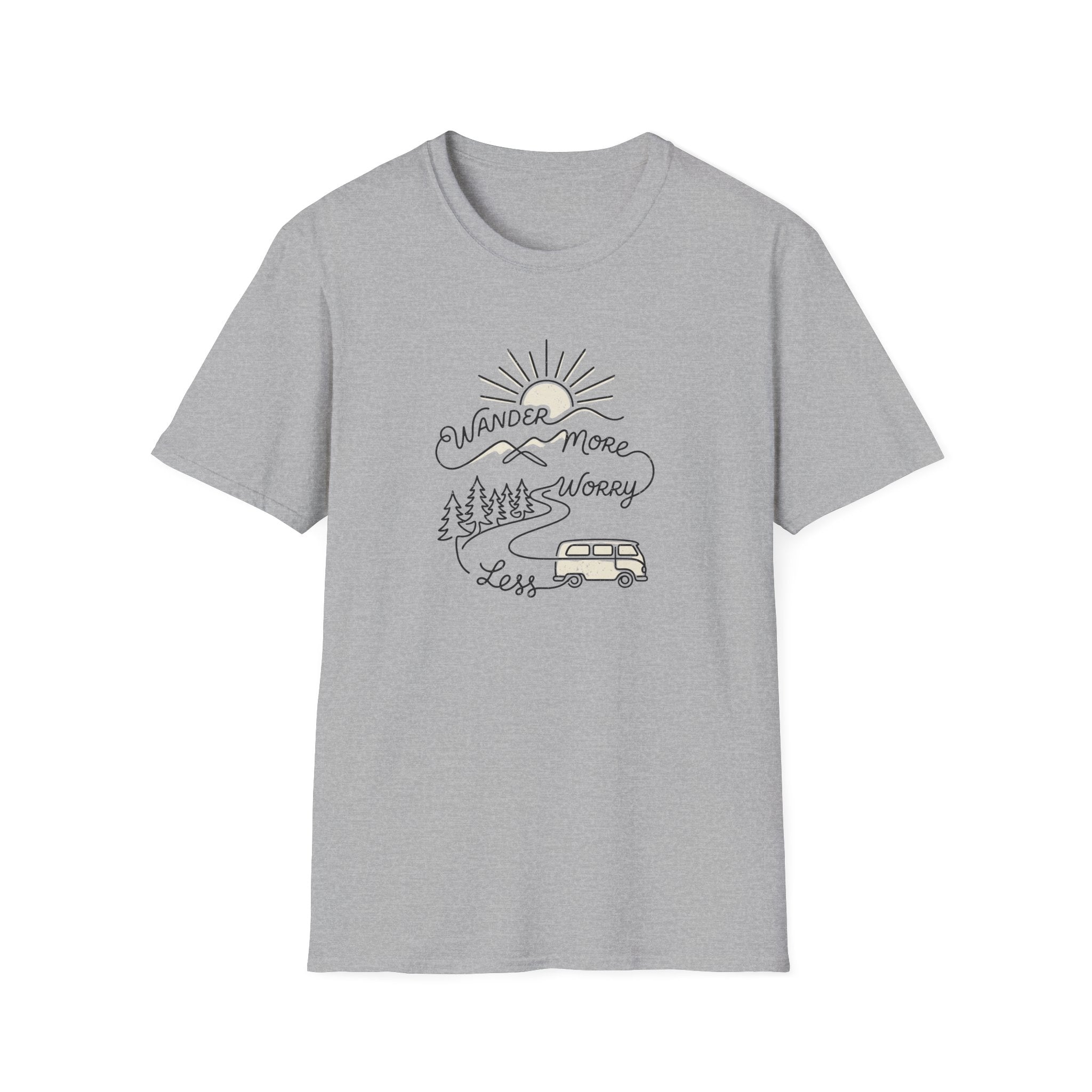 Wander More Worry Less T-Shirt