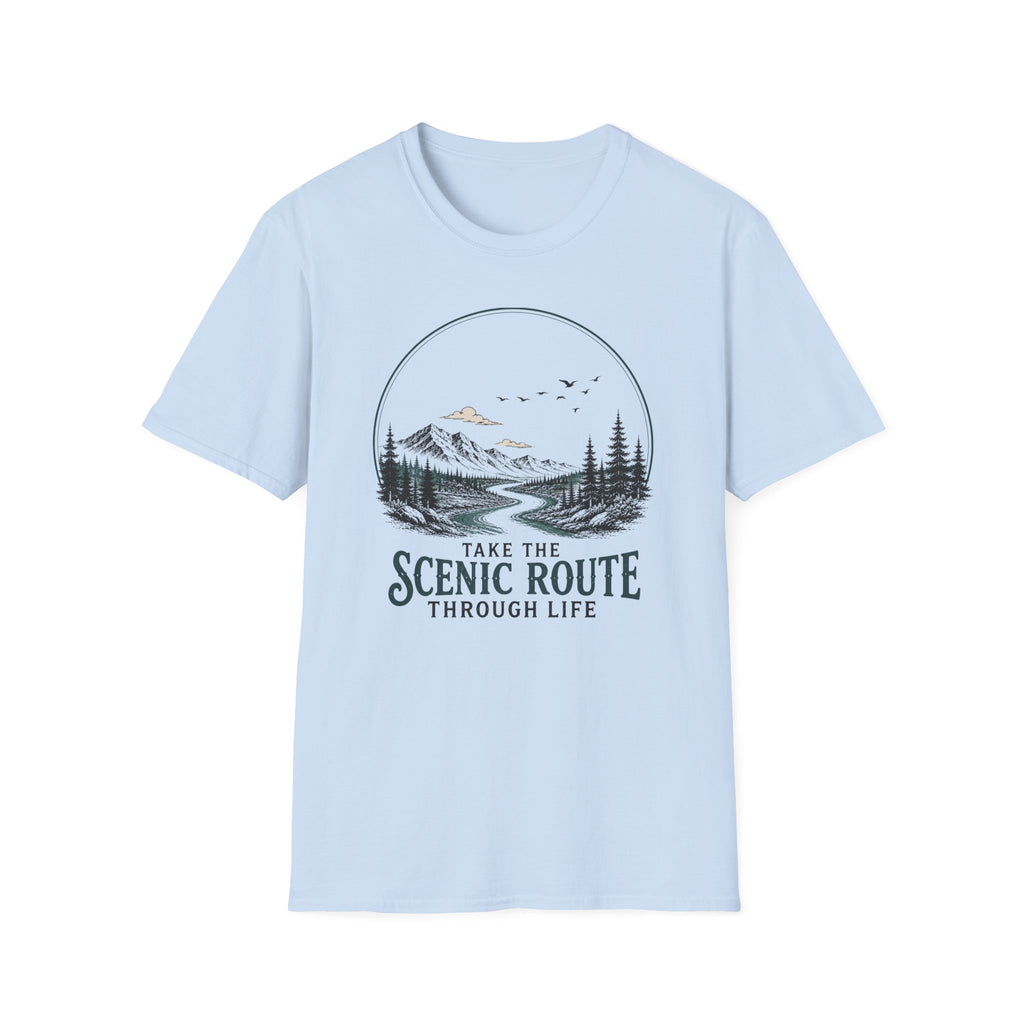 Take The Scenic Route Through Life T-Shirt