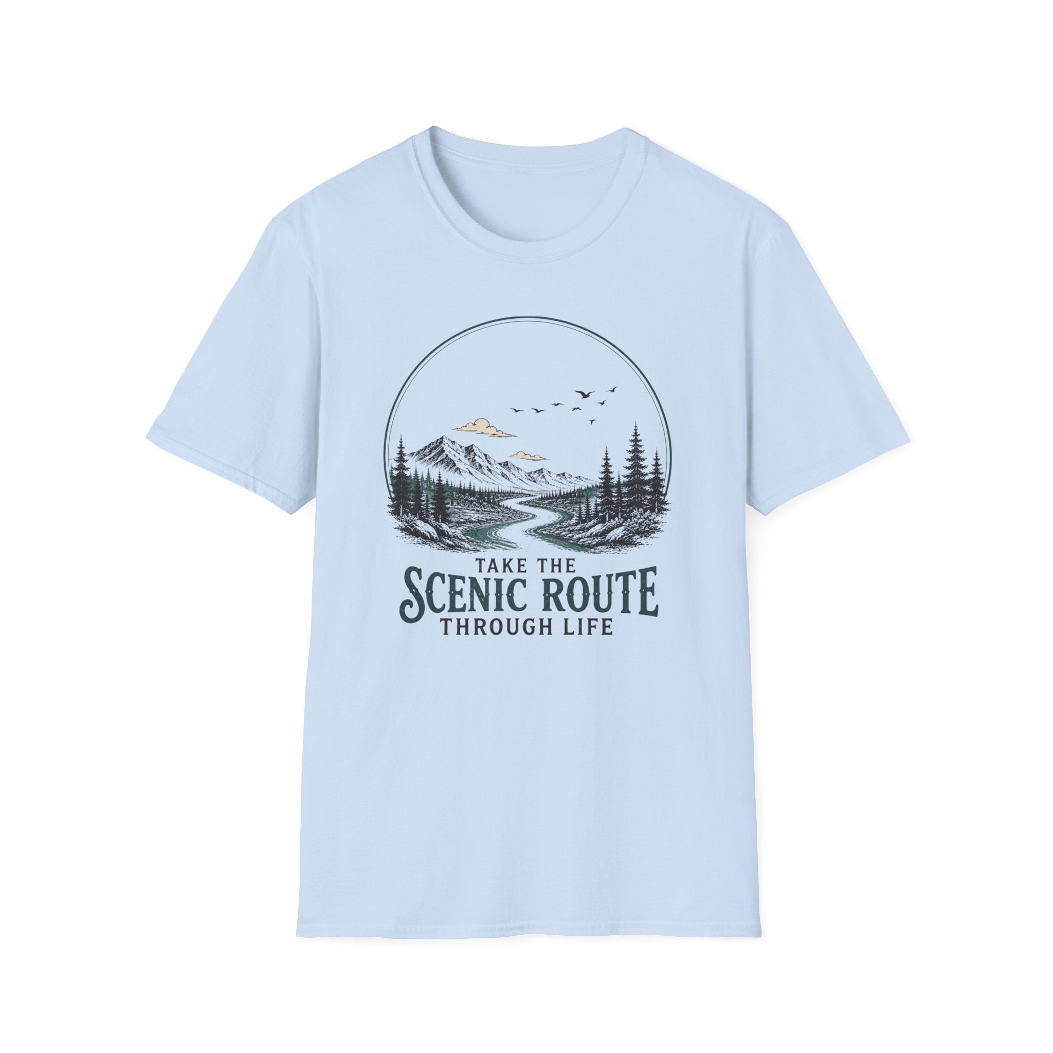 Take The Scenic Route Through Life T-Shirt