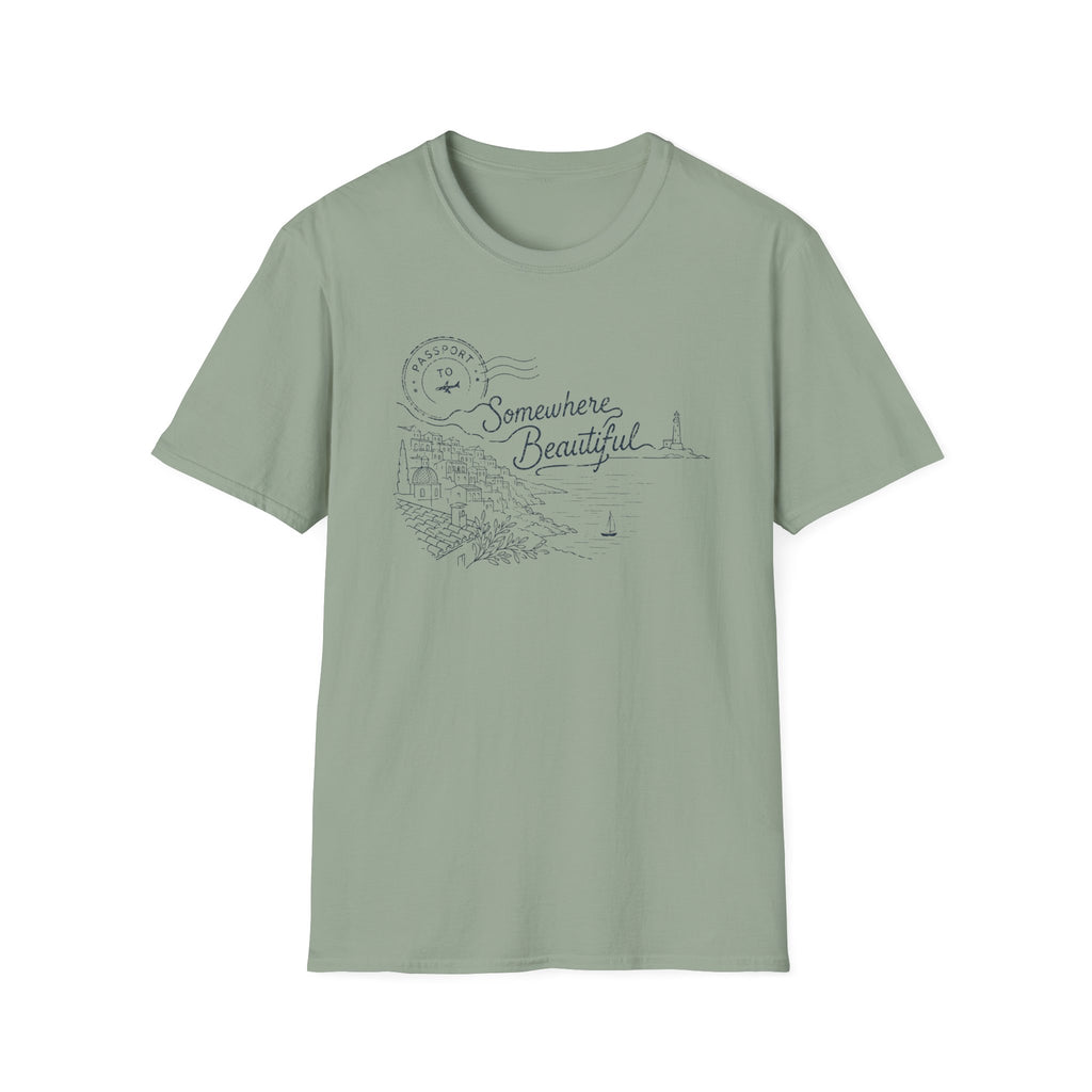 Passport To Somewhere Beautiful T-Shirt