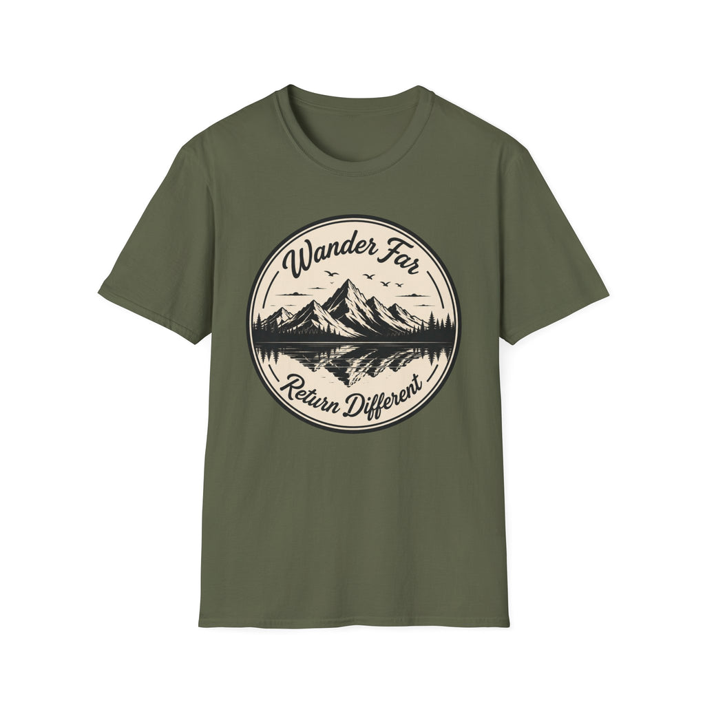 Wander Far Return Different T-Shirt