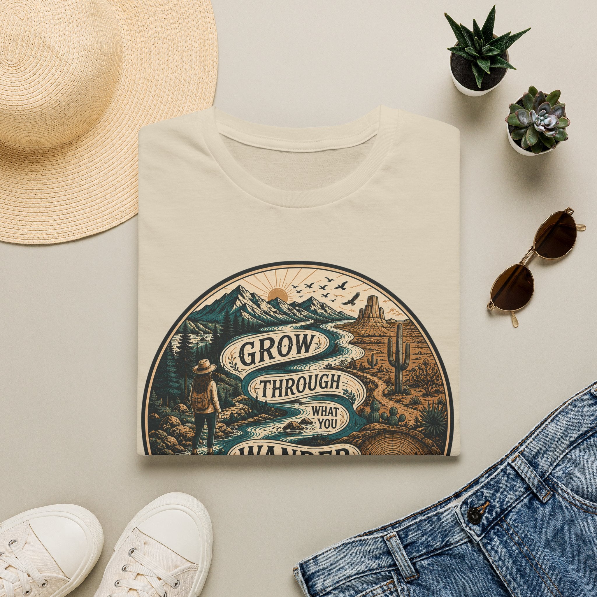 Grow Through What You Wander Through T-Shirt