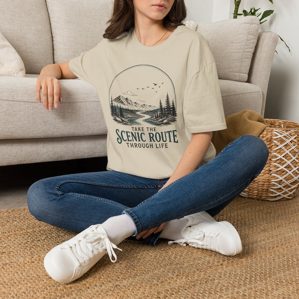 Take The Scenic Route Through Life T-Shirt