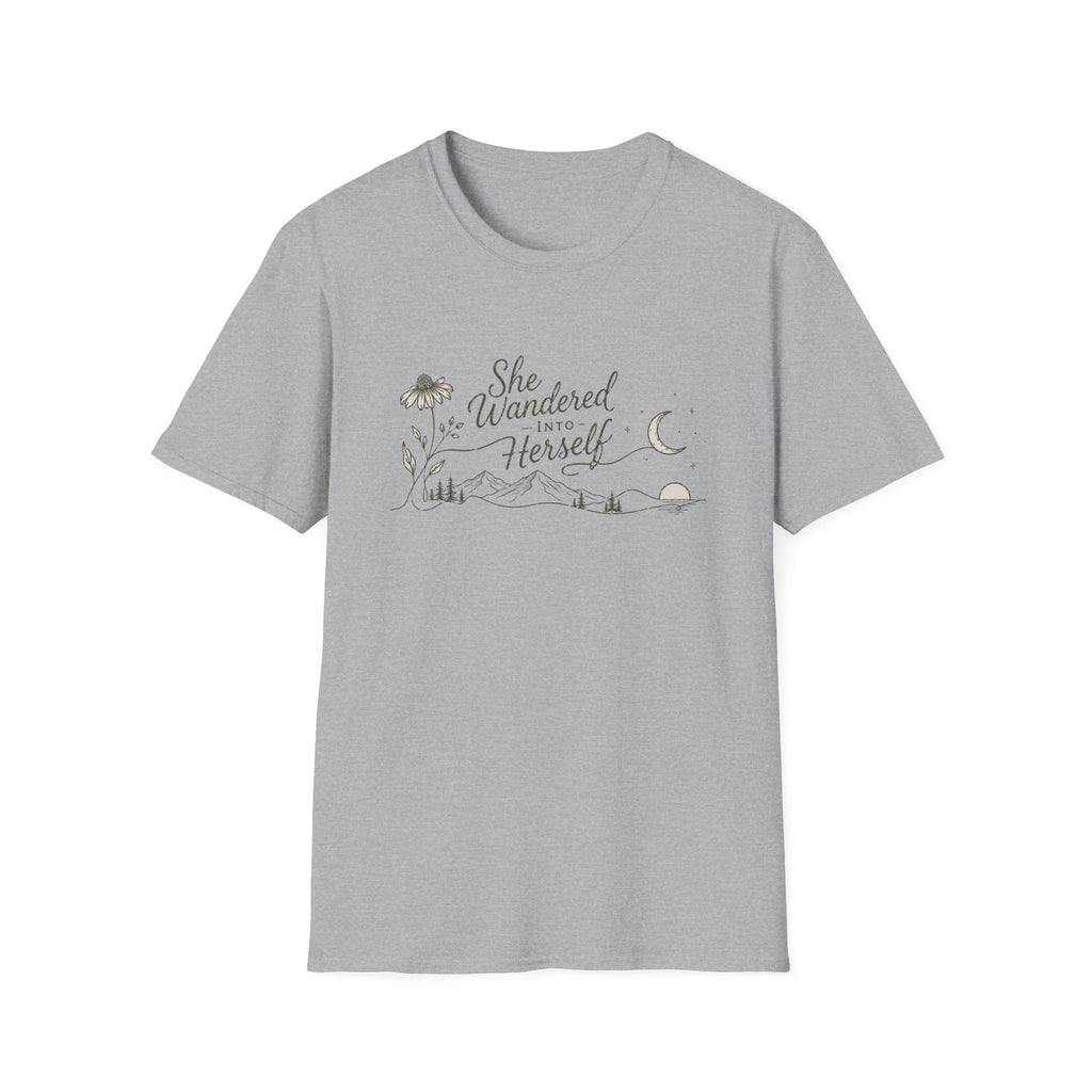 She Wandered Into Herself T-Shirt