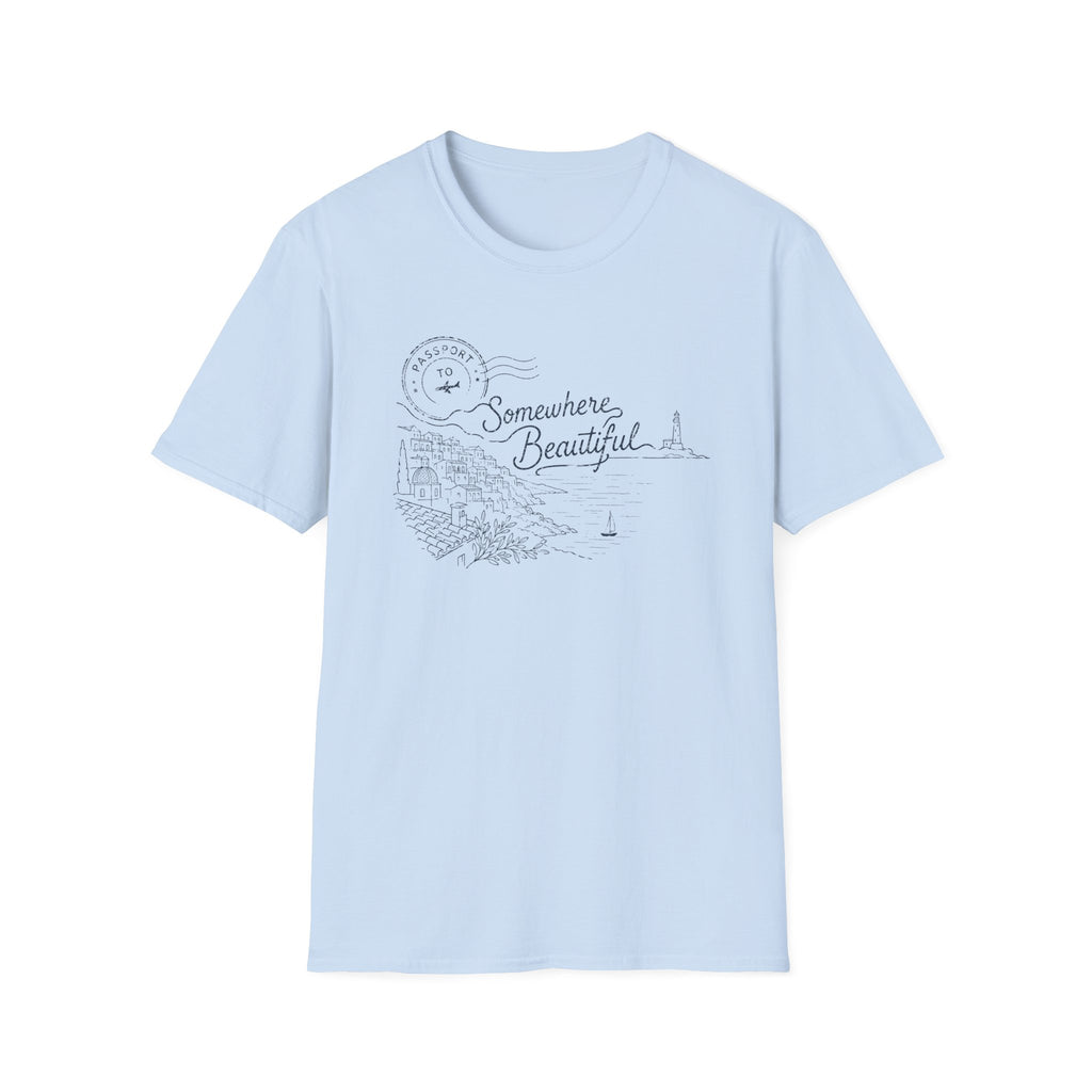 Passport To Somewhere Beautiful T-Shirt