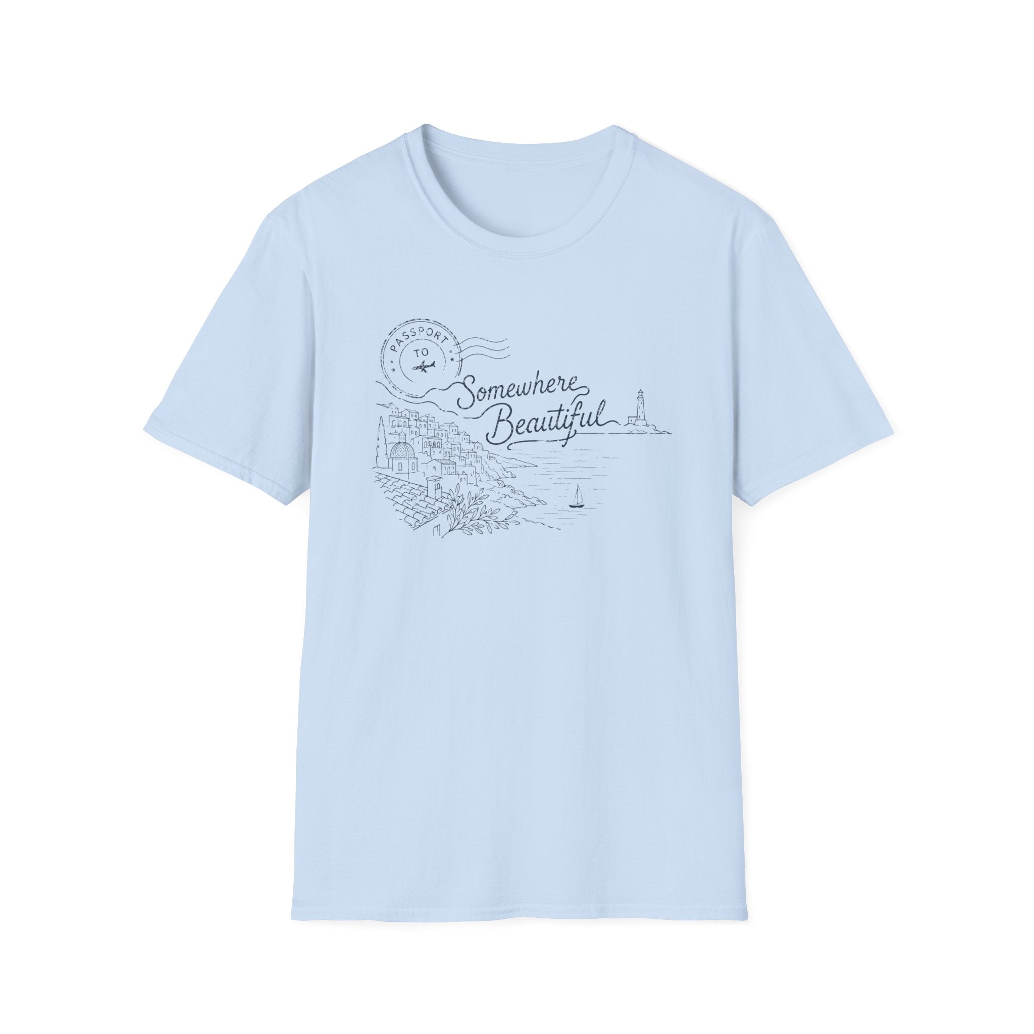 Passport To Somewhere Beautiful T-Shirt