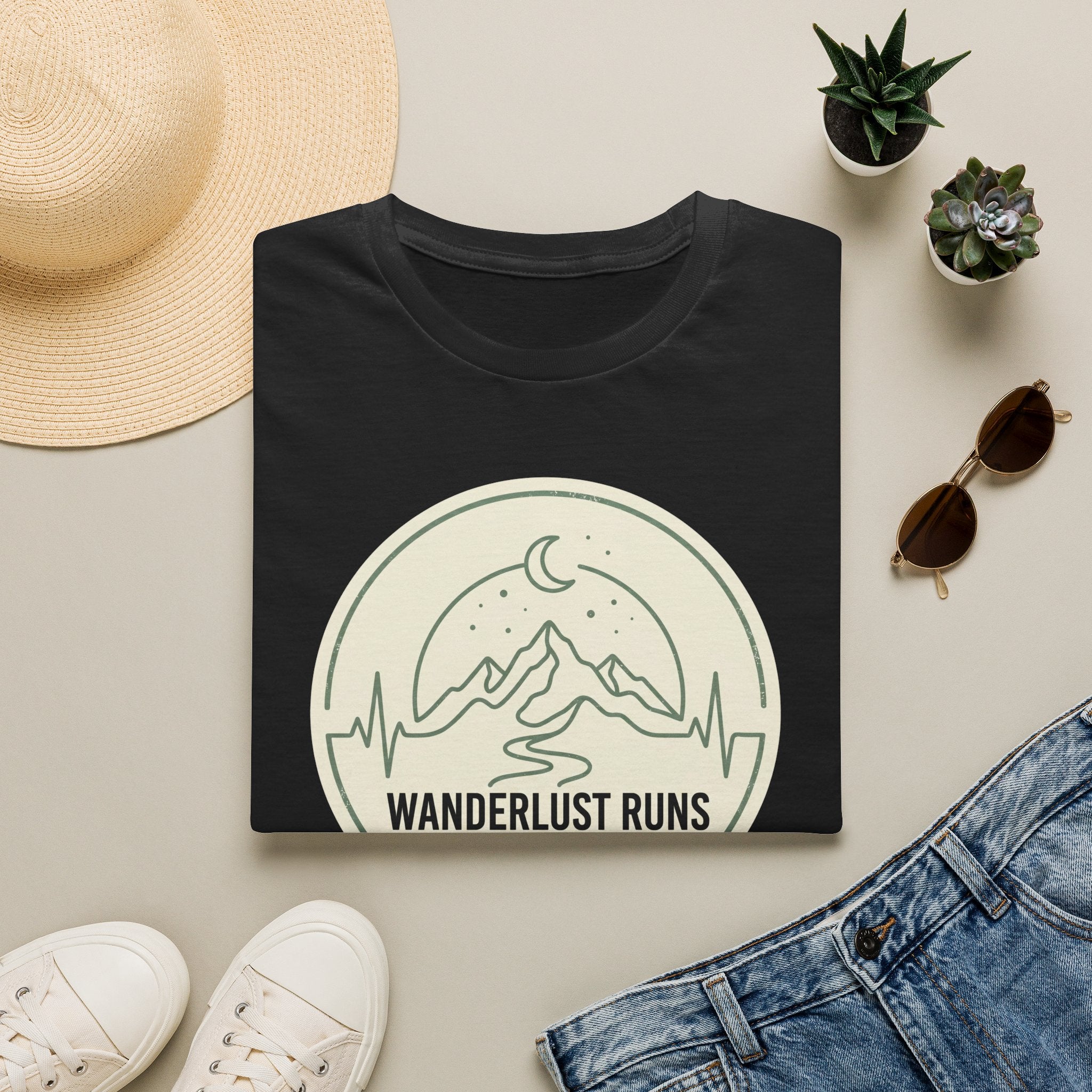 Wanderlust Runs Deep T-Shirt