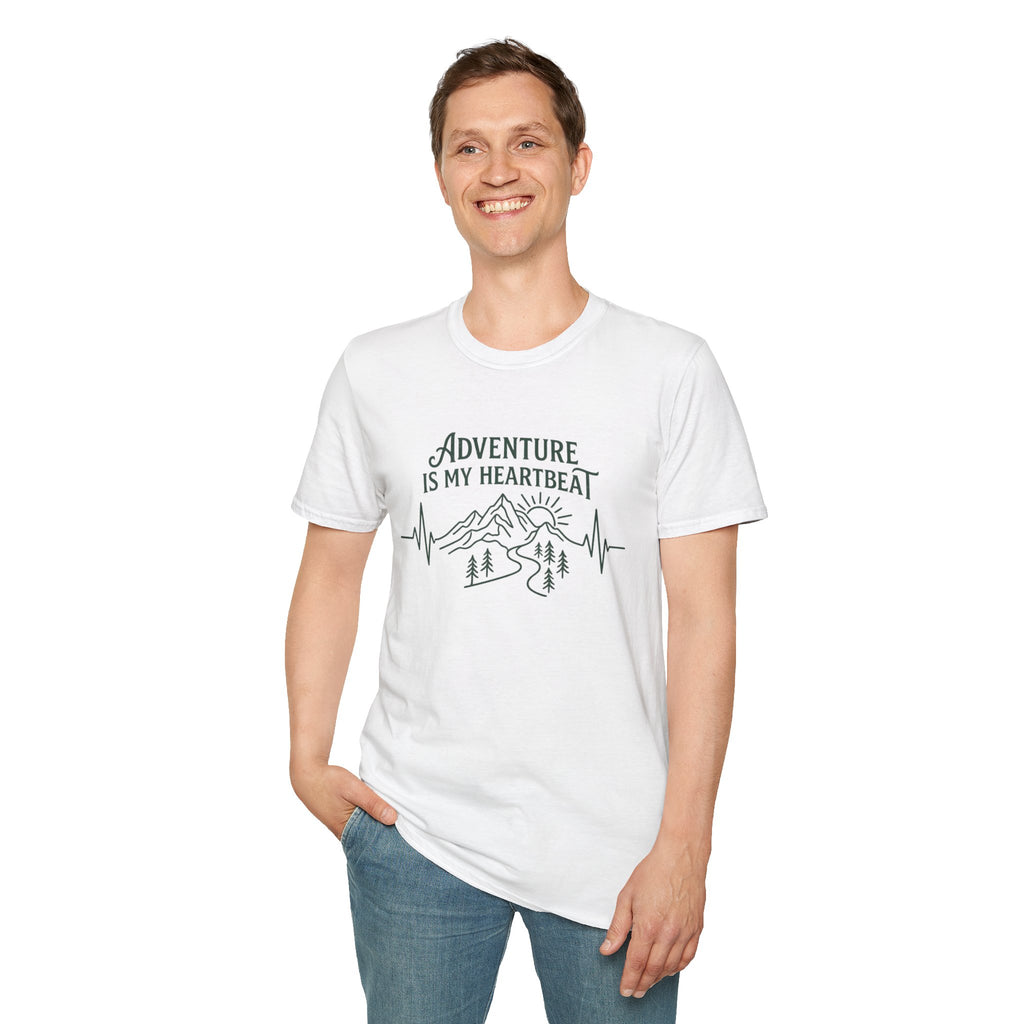 Adventure Is My Heartbeat T-Shirt.