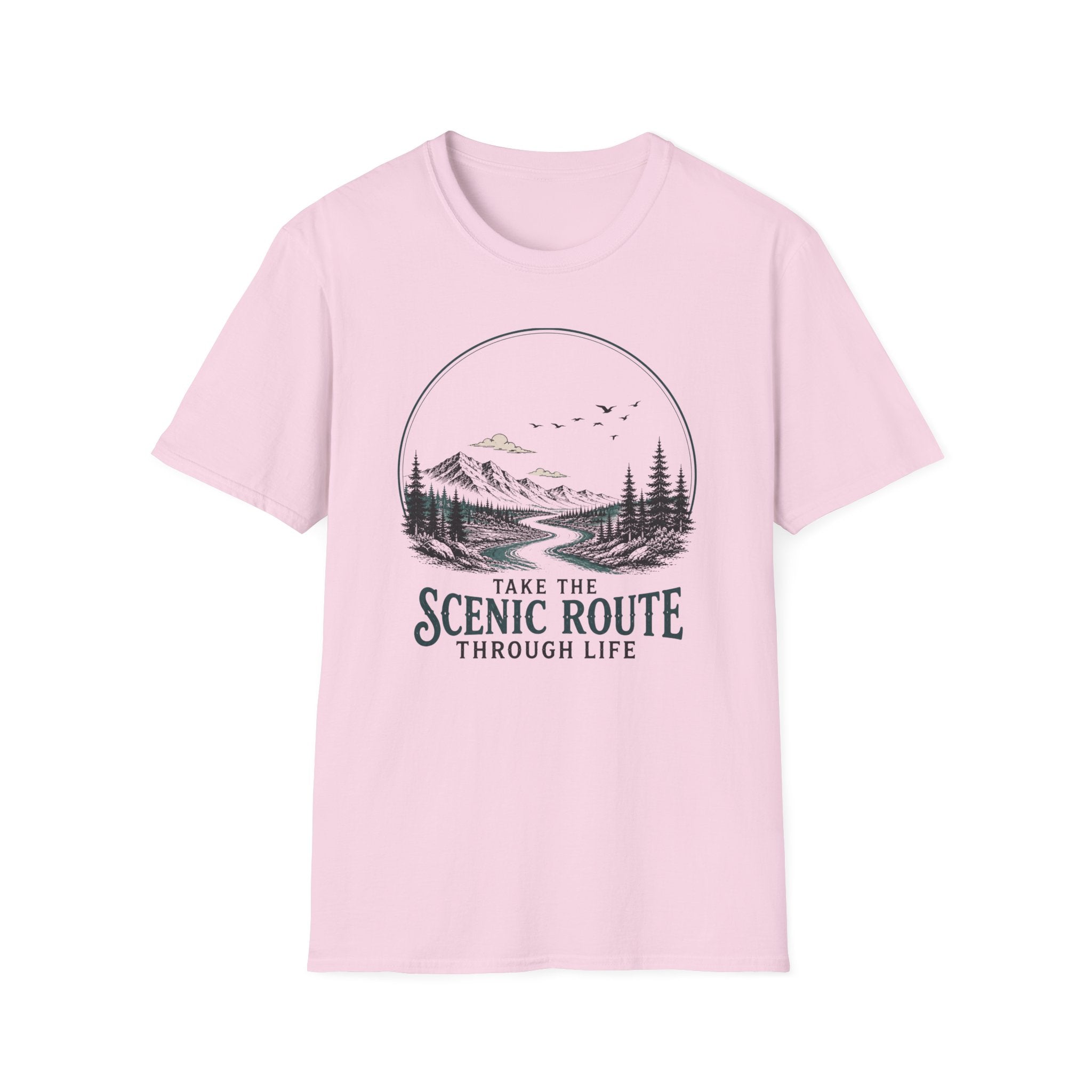 Take The Scenic Route Through Life T-Shirt