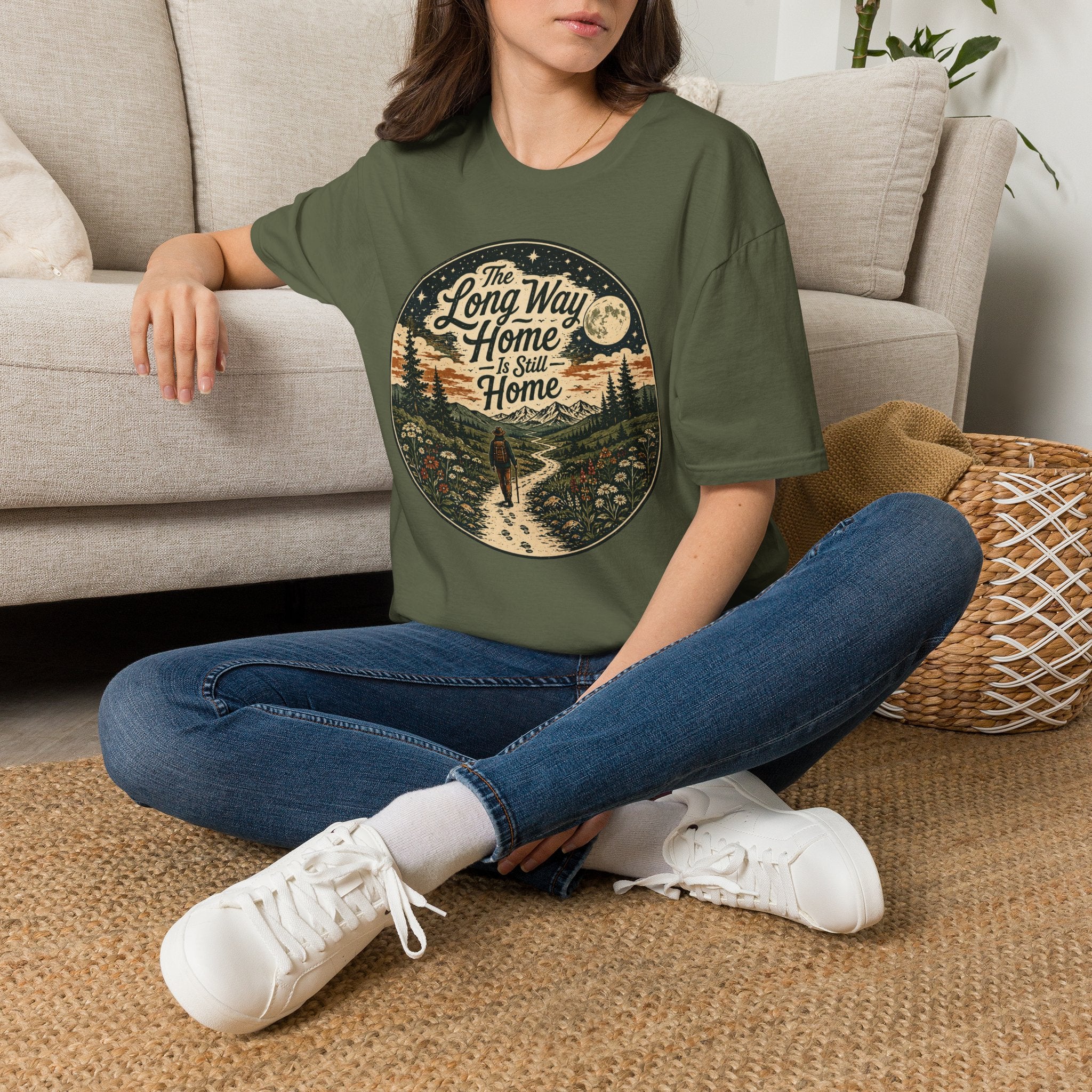 The Long Way Home Is Still Home T-Shirt