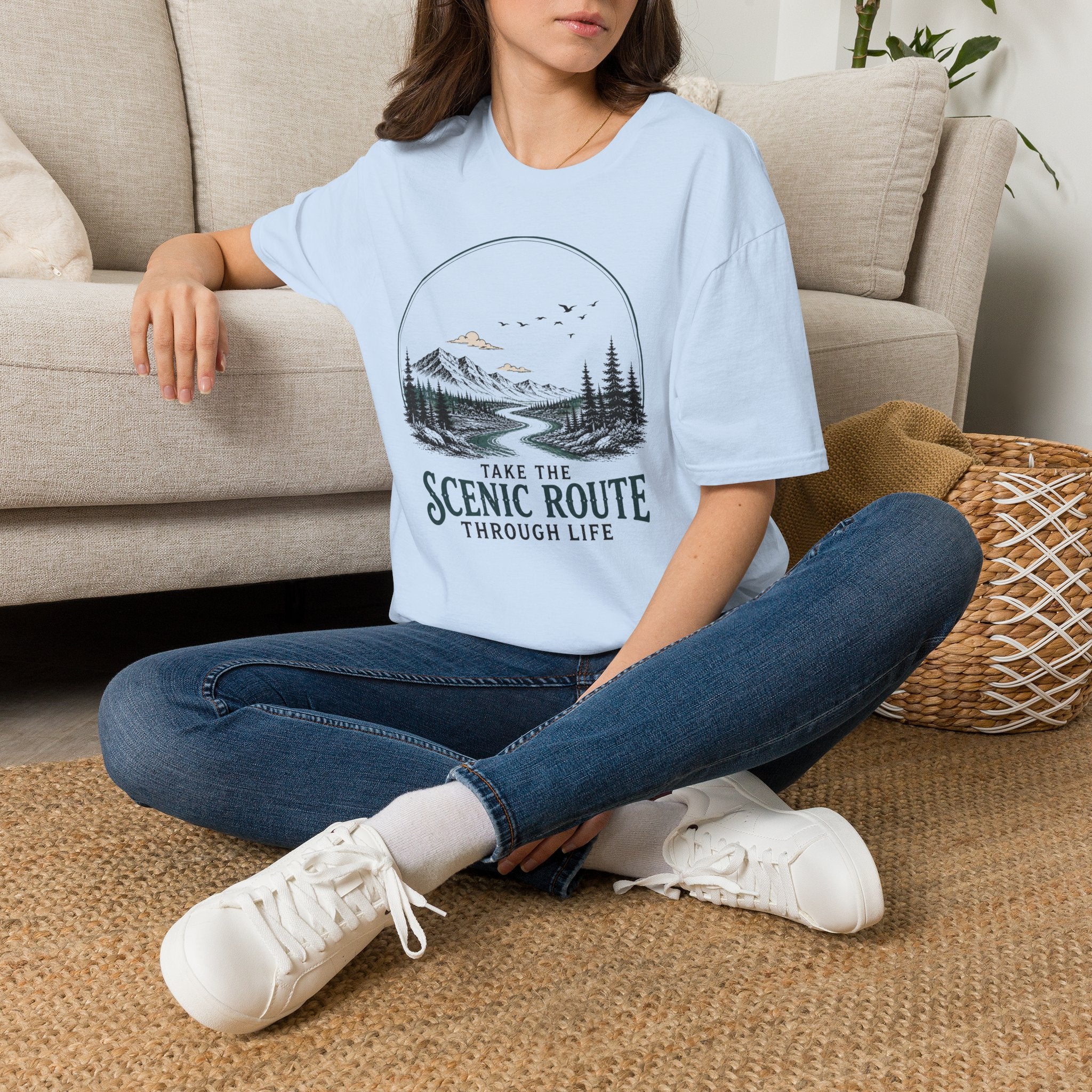 Take The Scenic Route Through Life T-Shirt