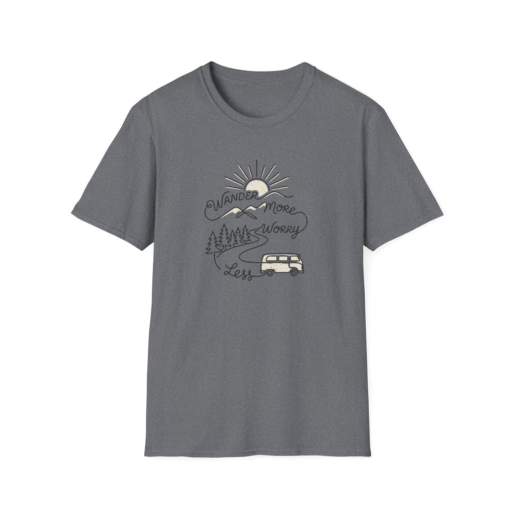 Wander More Worry Less T-Shirt