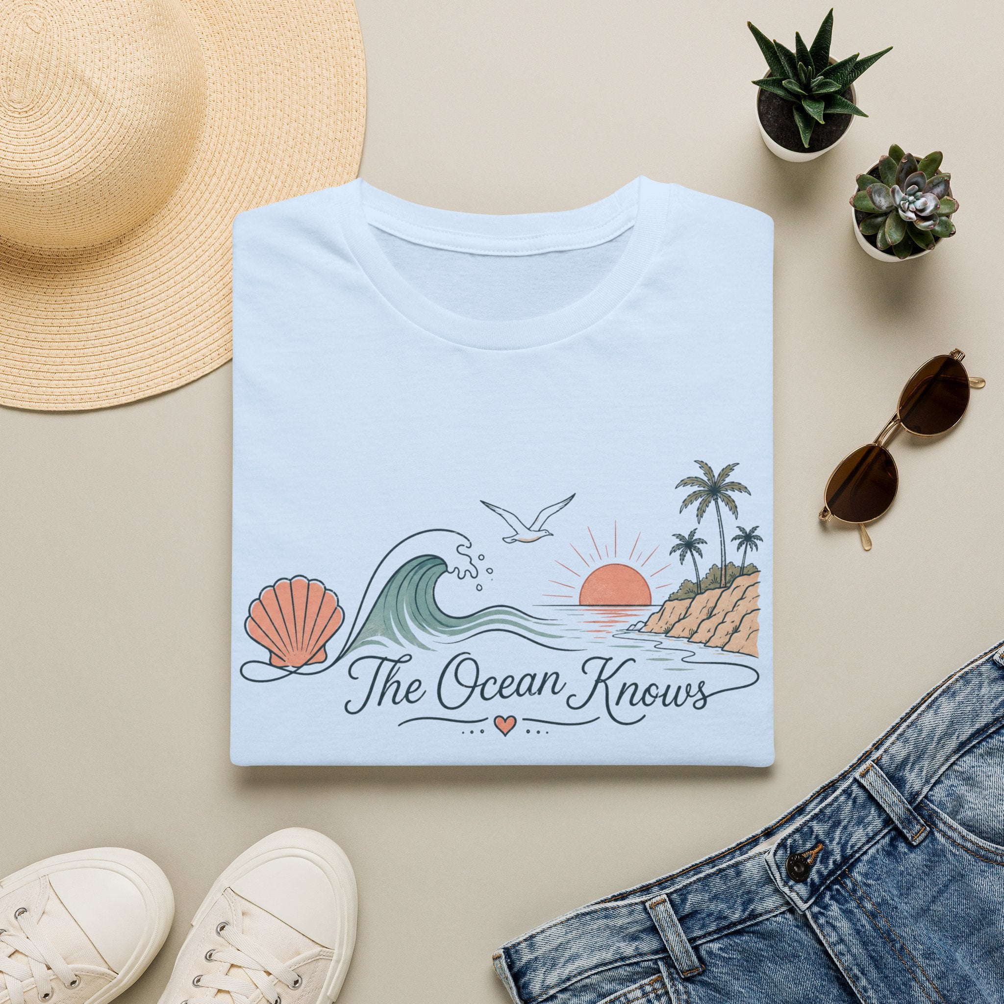 The Ocean Knows T-Shirt