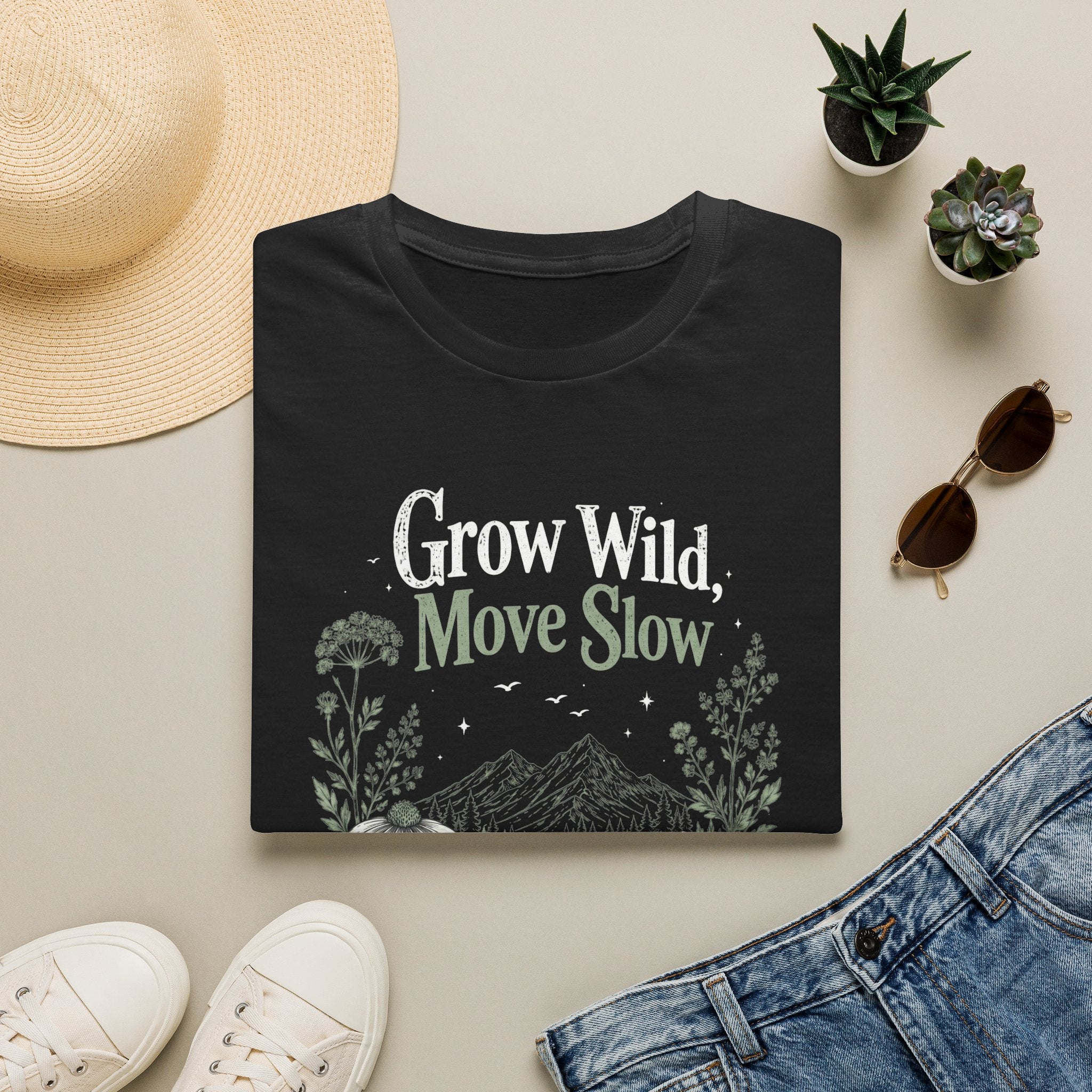 Grow Wild, Move Slow T-Shirt