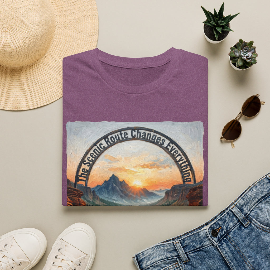 The Scenic Route Changes Everything T-Shirt