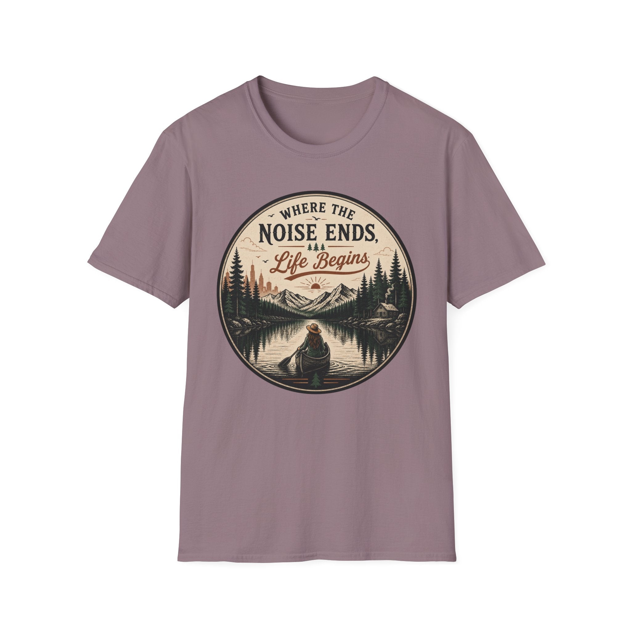 Where The Noise Ends Life Begins T-Shirt