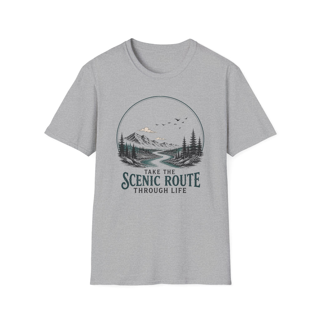 Take The Scenic Route Through Life T-Shirt