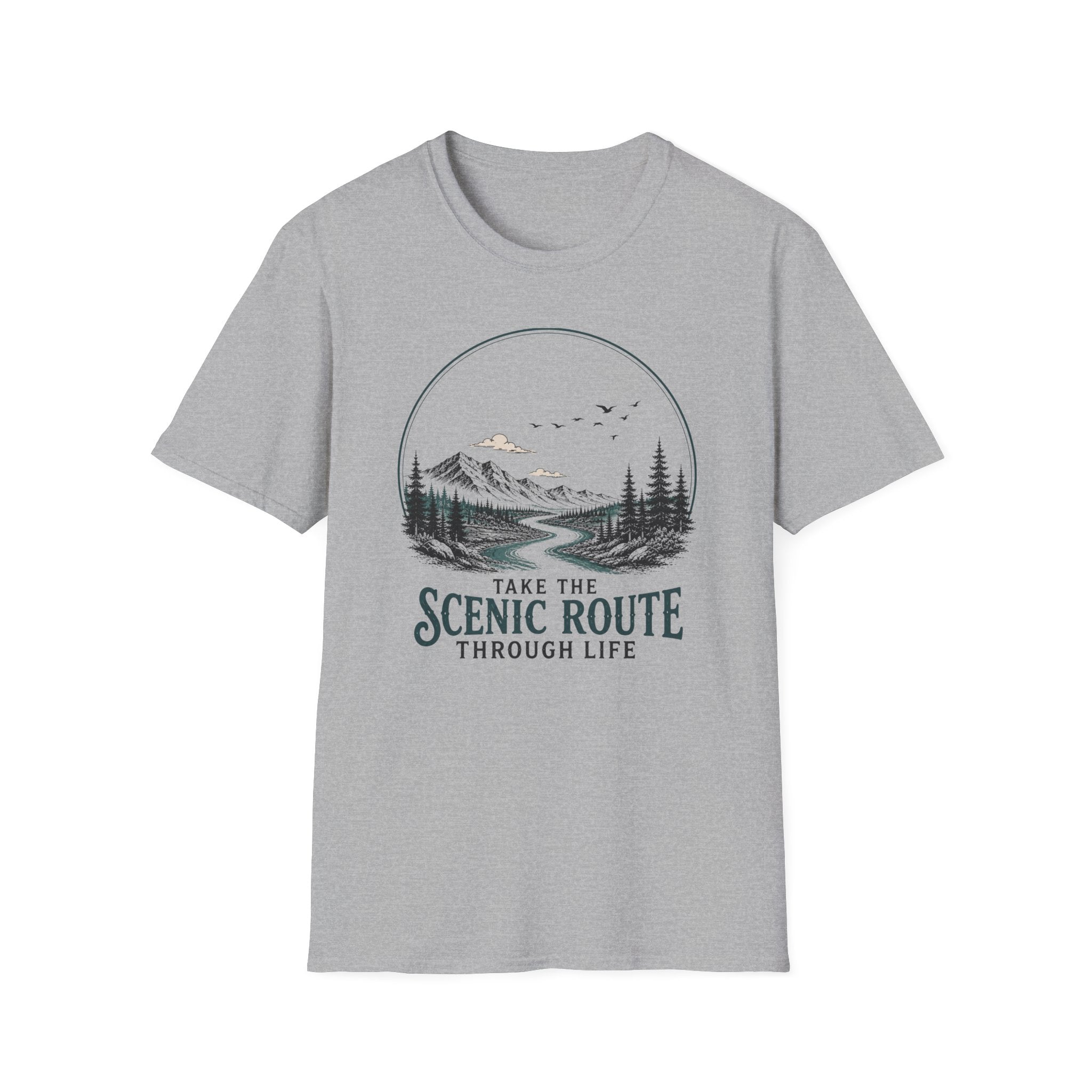 Take The Scenic Route Through Life T-Shirt