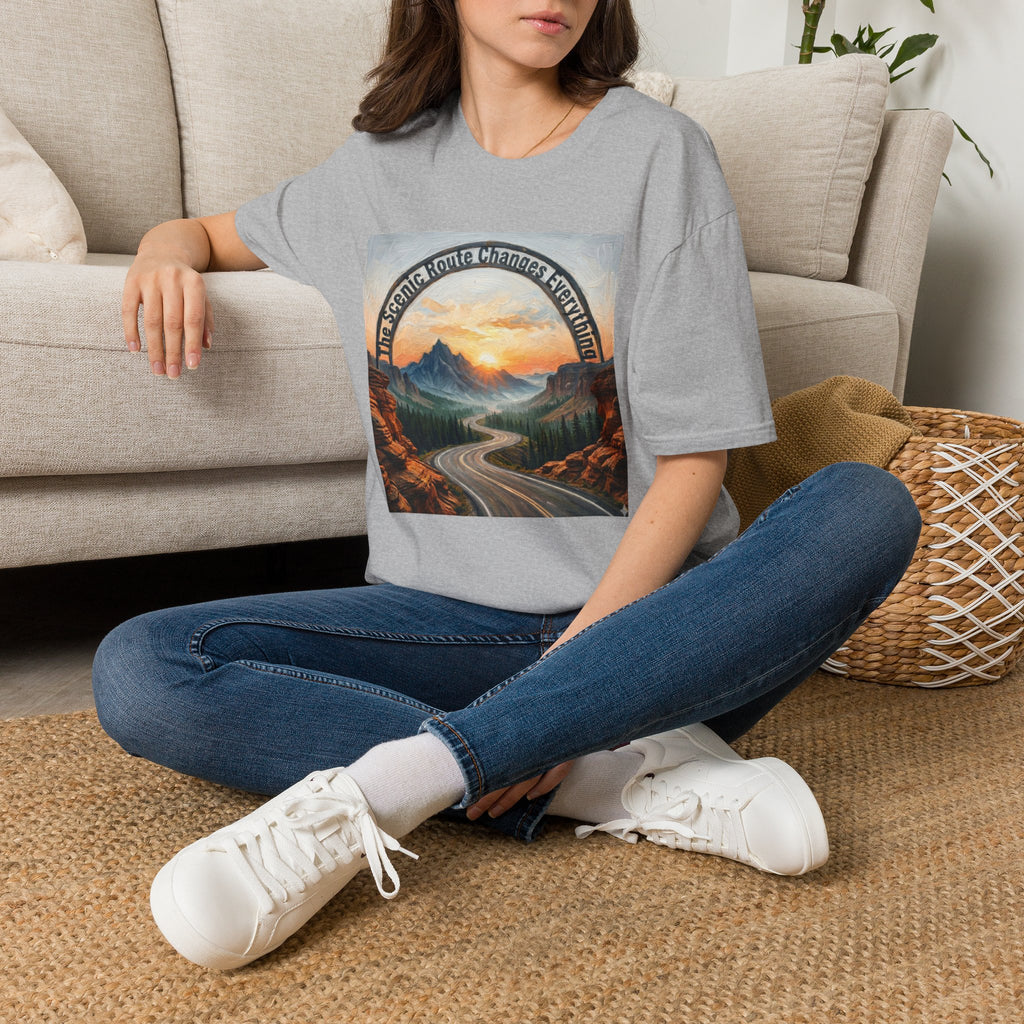 The Scenic Route Changes Everything T-Shirt