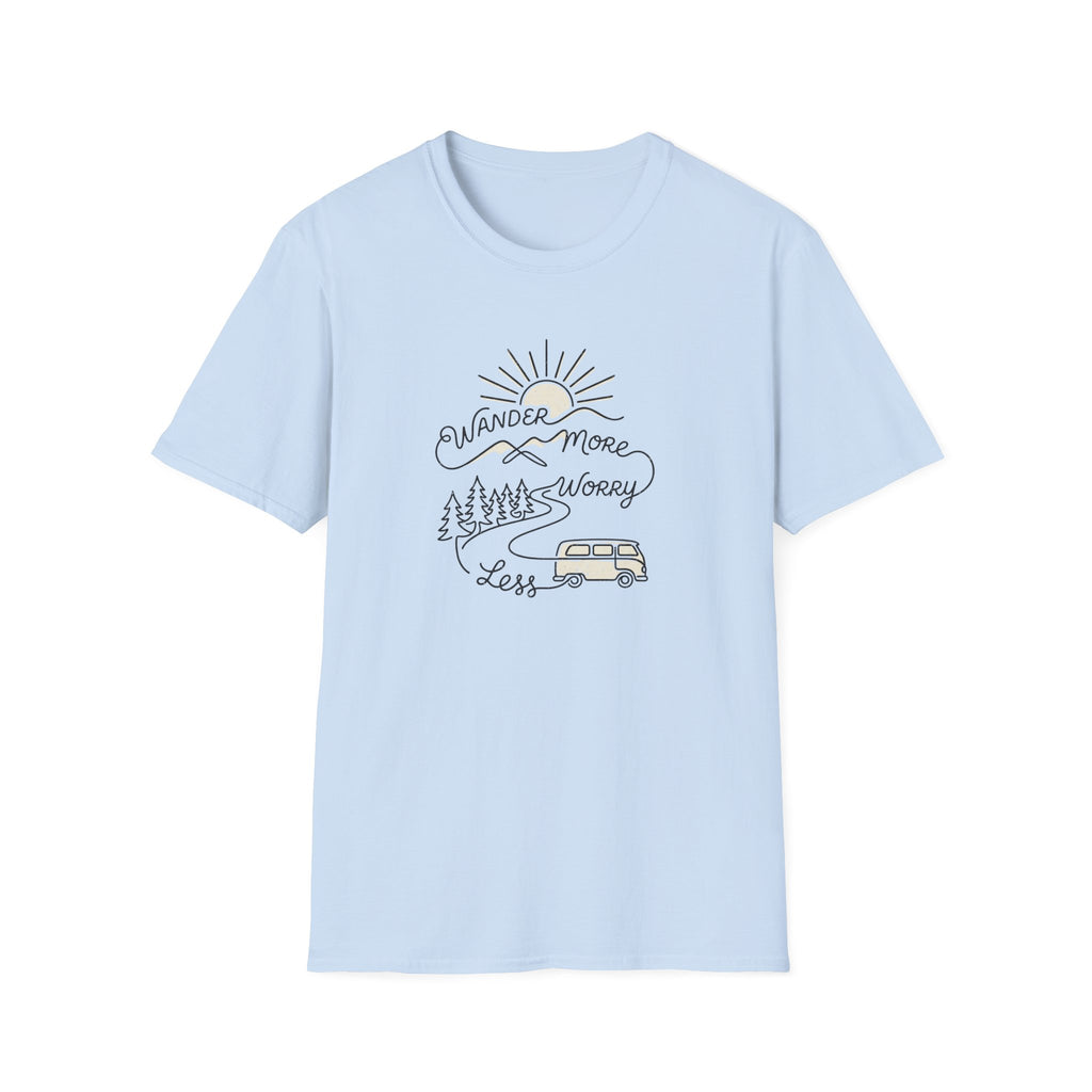 Wander More Worry Less T-Shirt