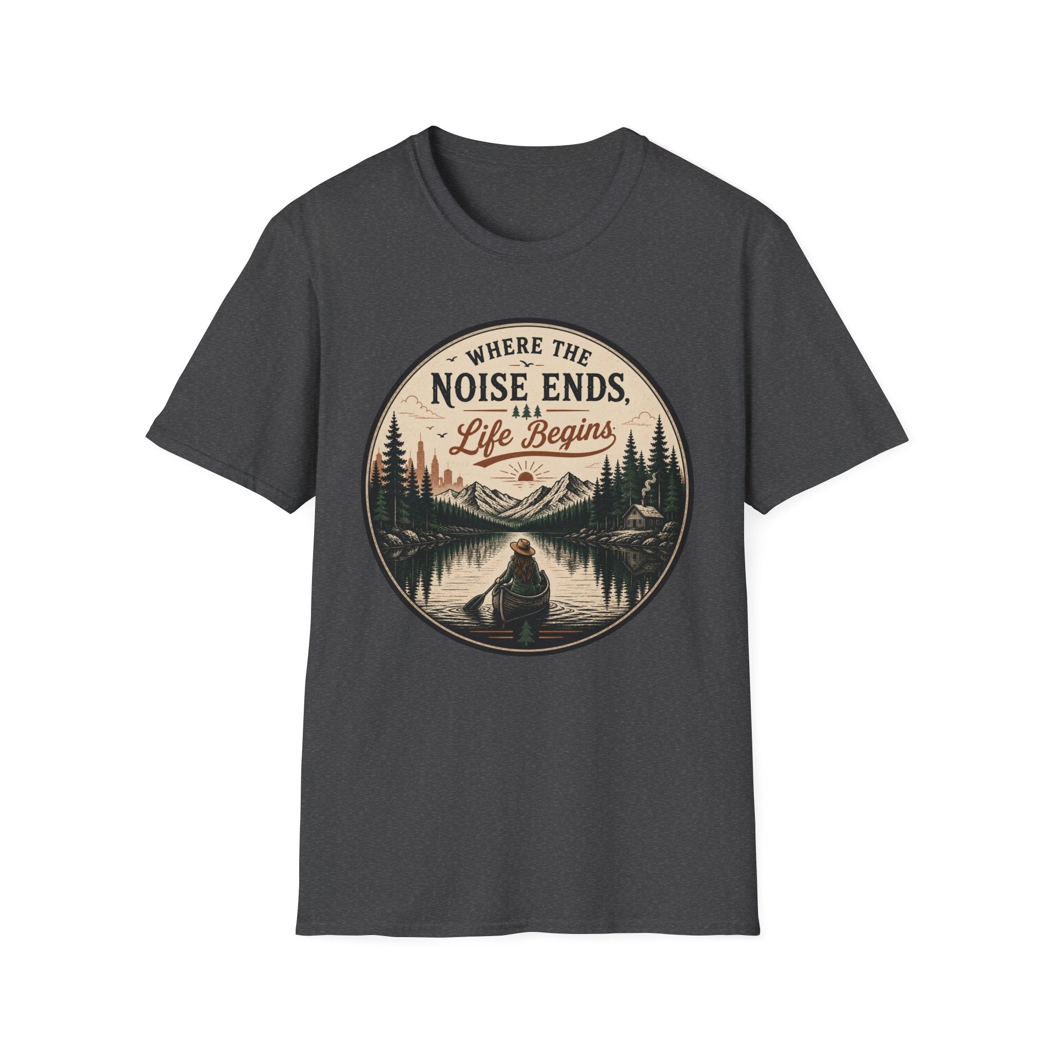 Where The Noise Ends Life Begins T-Shirt