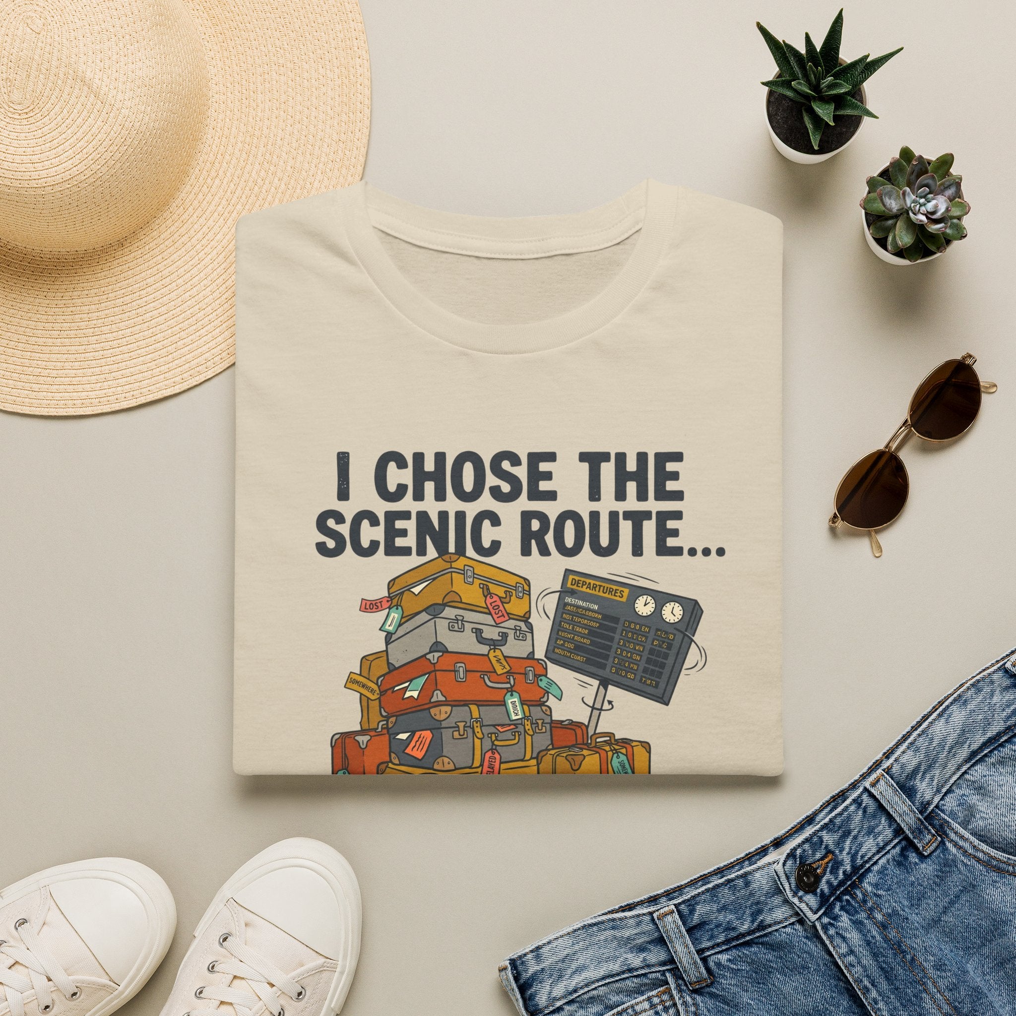I Chose The Scenic Route By Accident T-Shirt