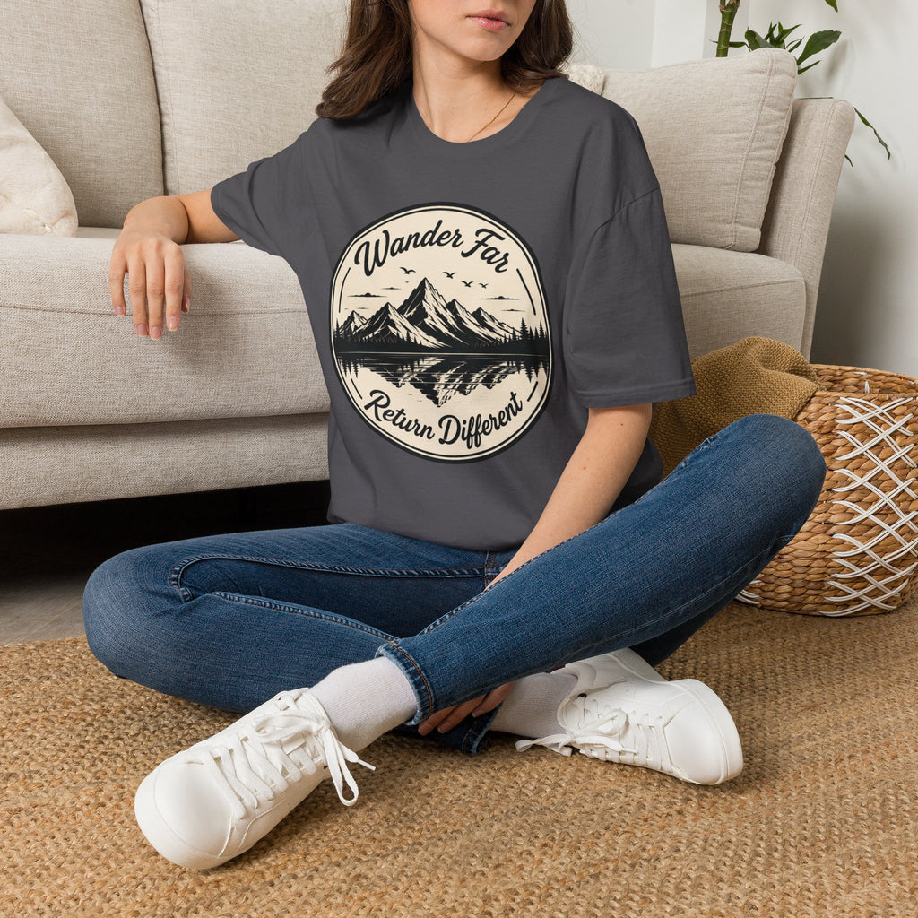 Wander Far Return Different T-Shirt