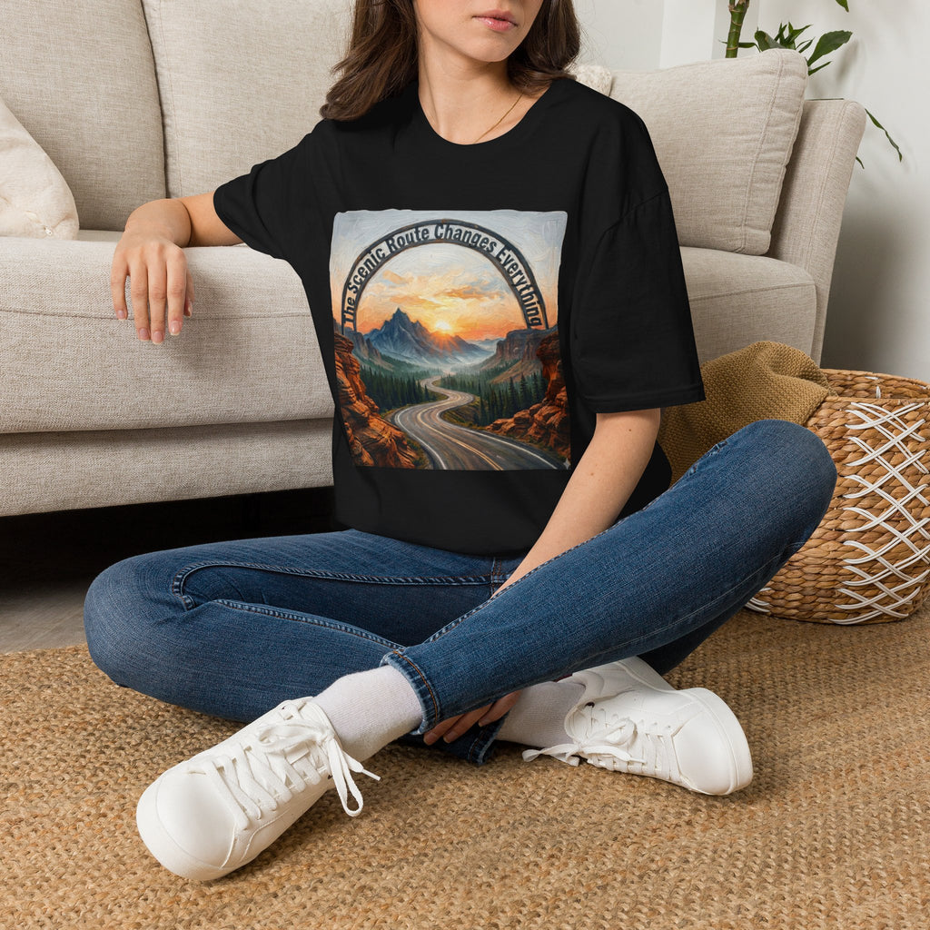 The Scenic Route Changes Everything T-Shirt