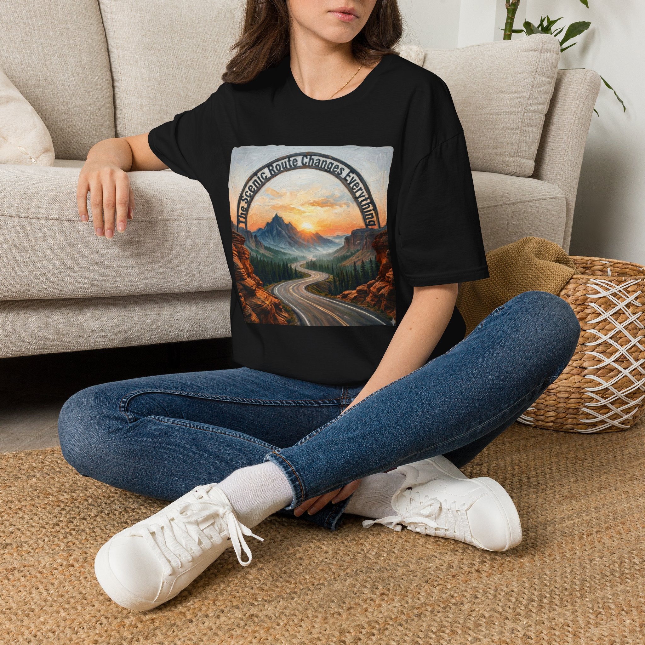 The Scenic Route Changes Everything T-Shirt