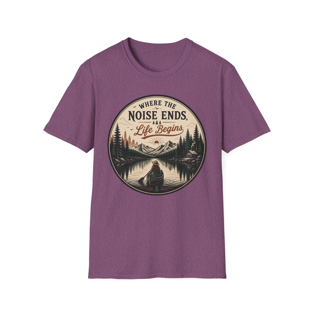 Where The Noise Ends Life Begins T-Shirt