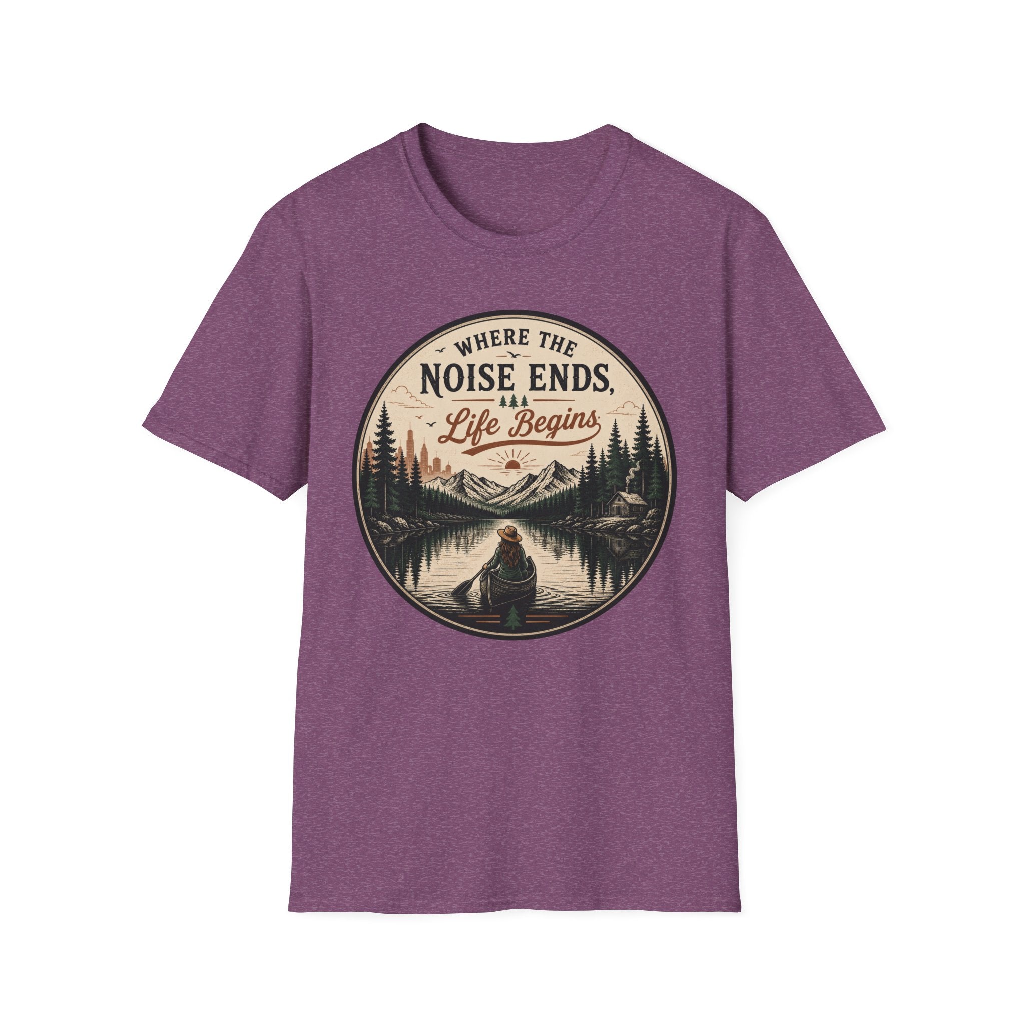 Where The Noise Ends Life Begins T-Shirt