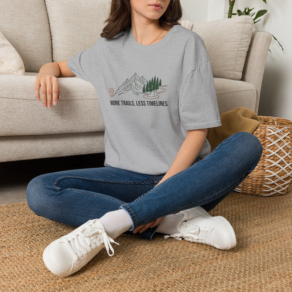 More Trails Less Timelines T-Shirt