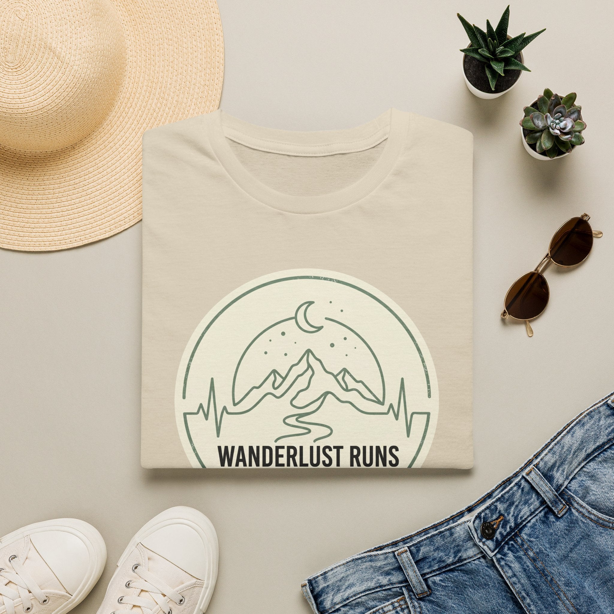 Wanderlust Runs Deep T-Shirt