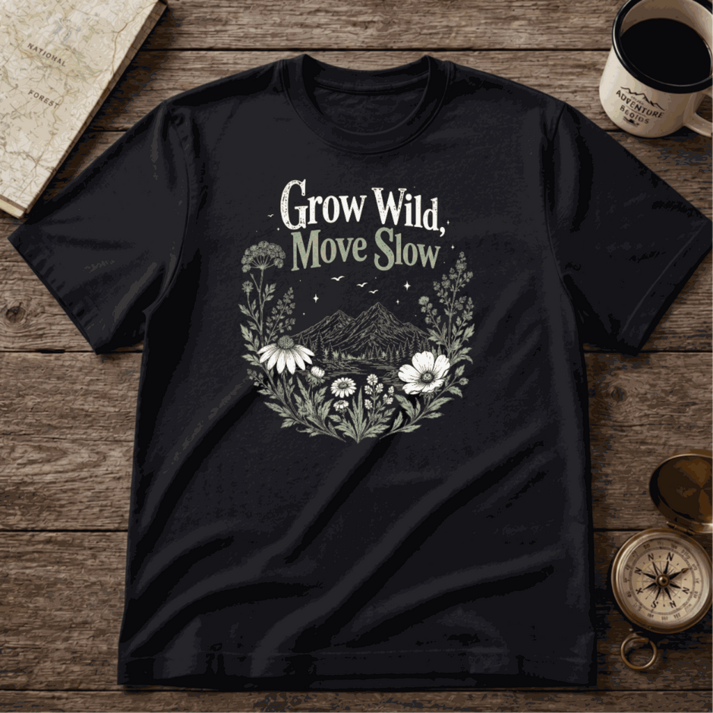 Grow Wild, Move Slow T-Shirt