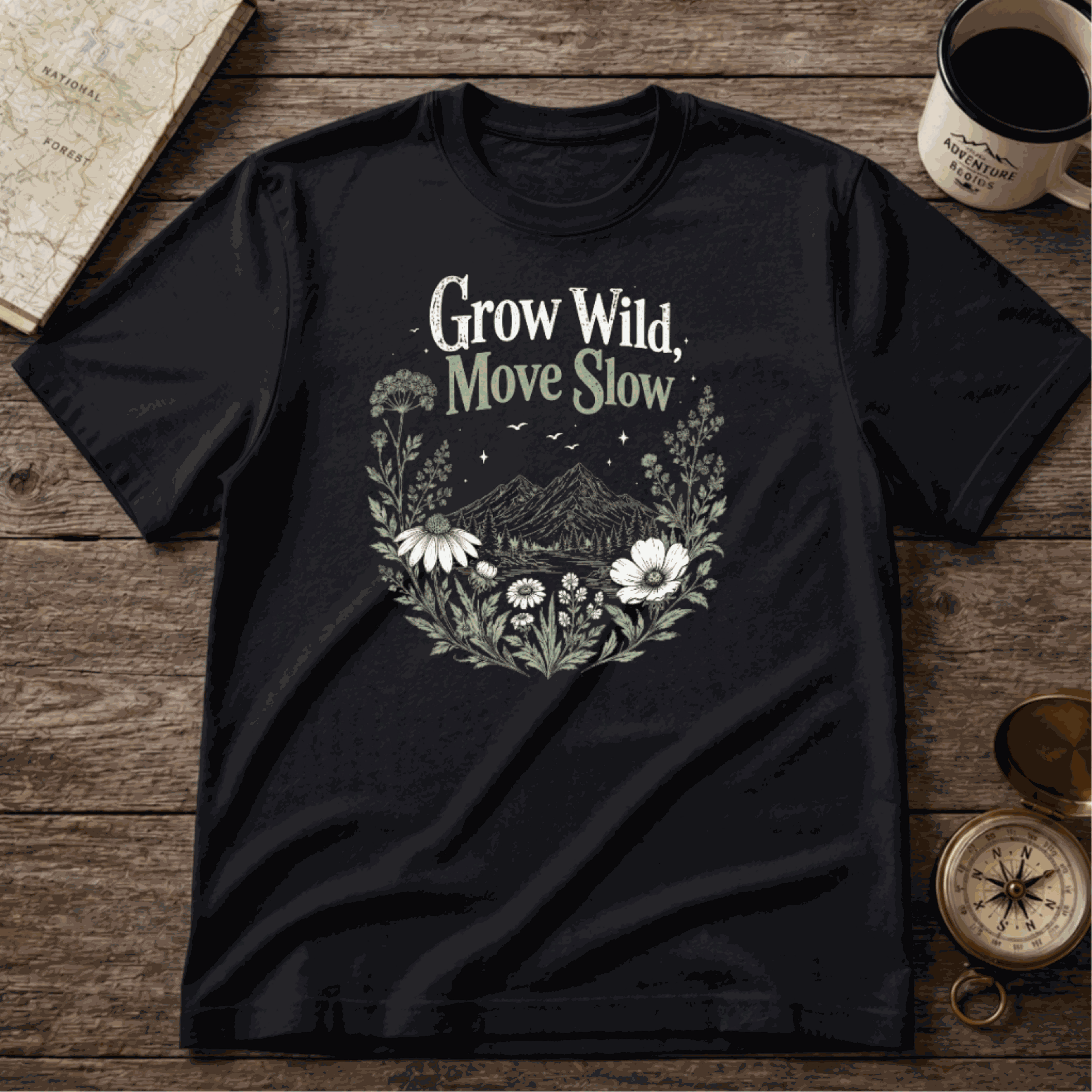 Grow Wild, Move Slow T-Shirt