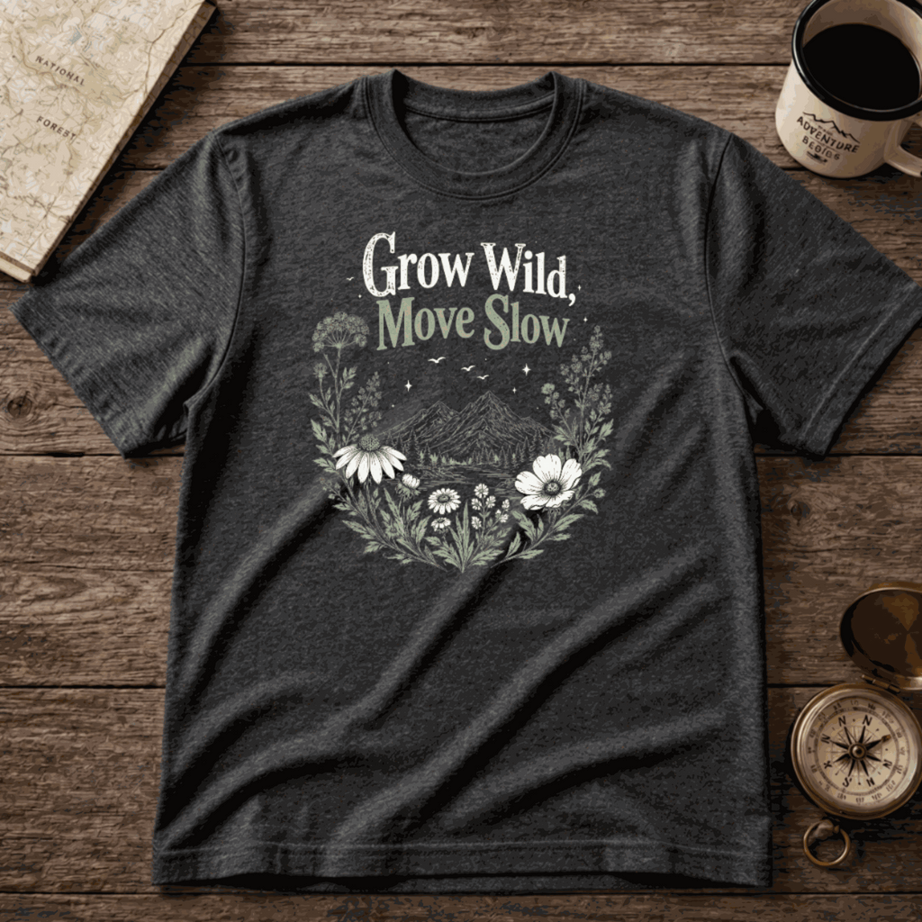 Grow Wild, Move Slow T-Shirt