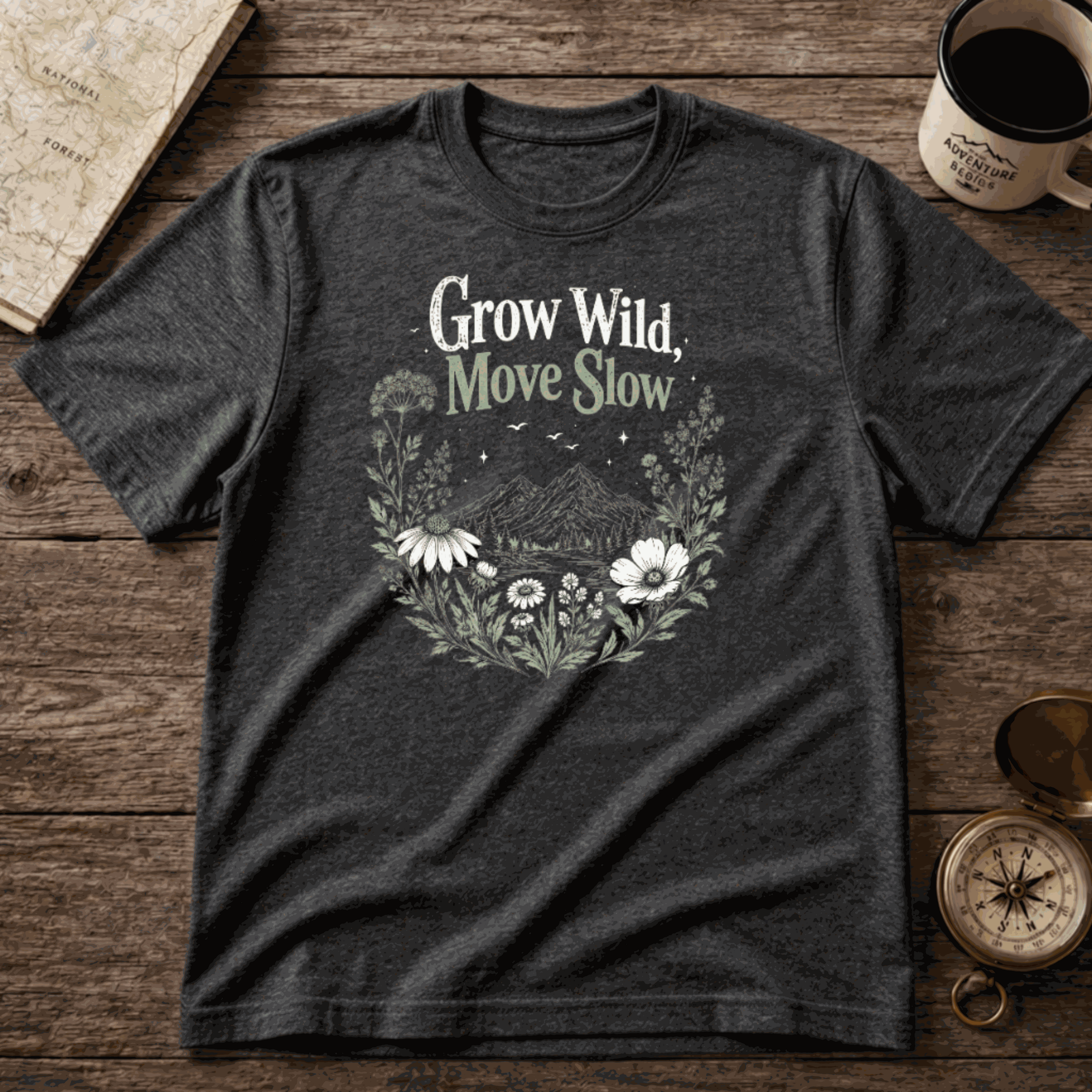 Grow Wild, Move Slow T-Shirt