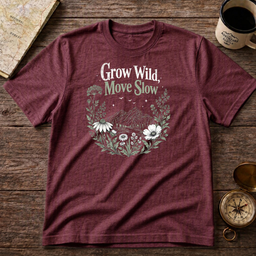 Grow Wild, Move Slow T-Shirt